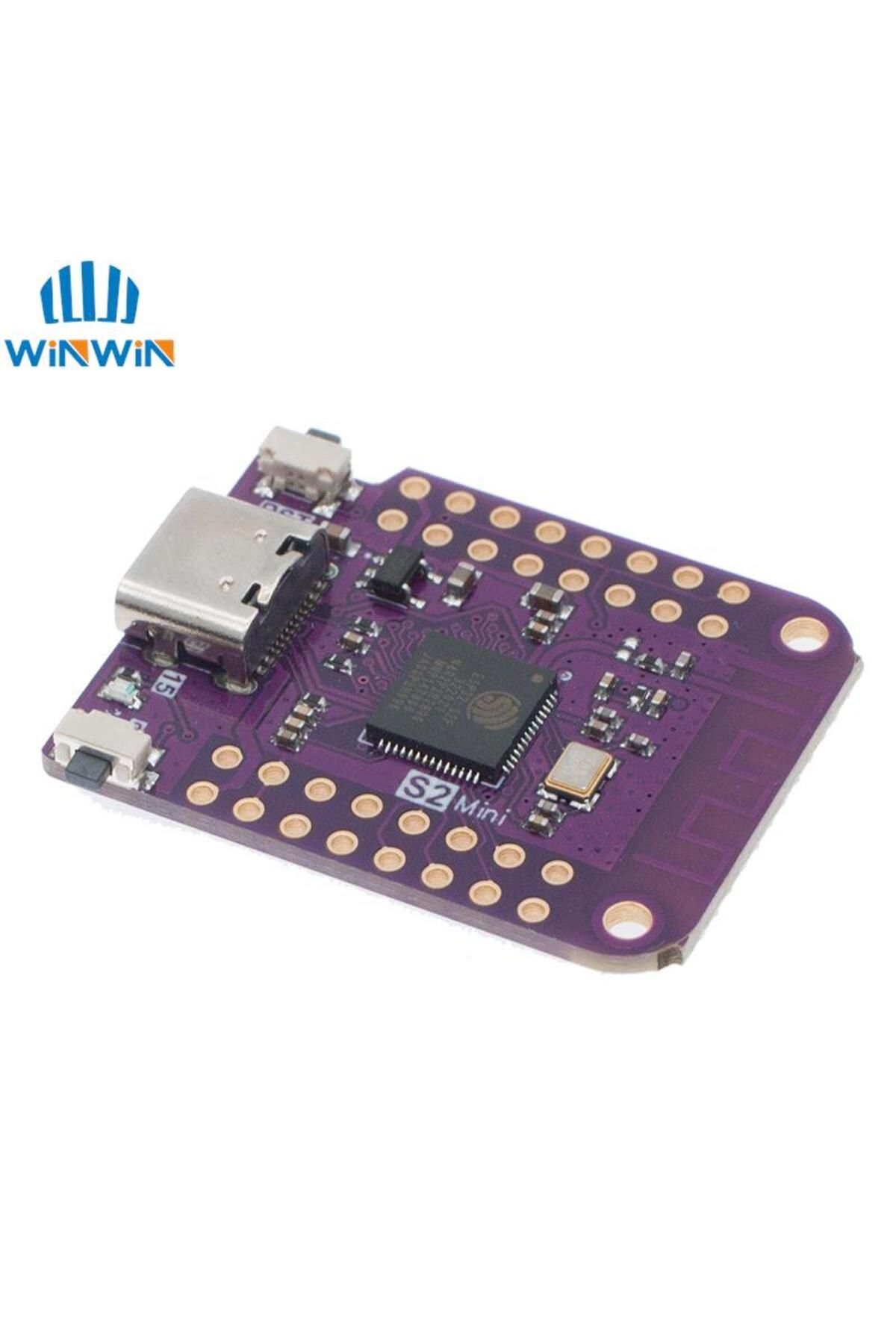 Choice-ESP32 S2 Mini V1.0.0 - LOLIN WIFI IOT Board based ESP32-S2FN4R2 ESP32-S2 4MB FLASH 2MB PSRAM Micr... 2