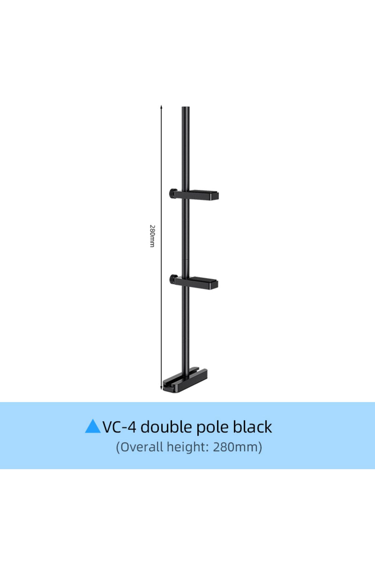 TEUCER-Vc-4-d-bk Vc-4/vc-5 Aluminum Alloy Adjustable Graphics Card Bracket Gpu Video Card Holder Sup 1