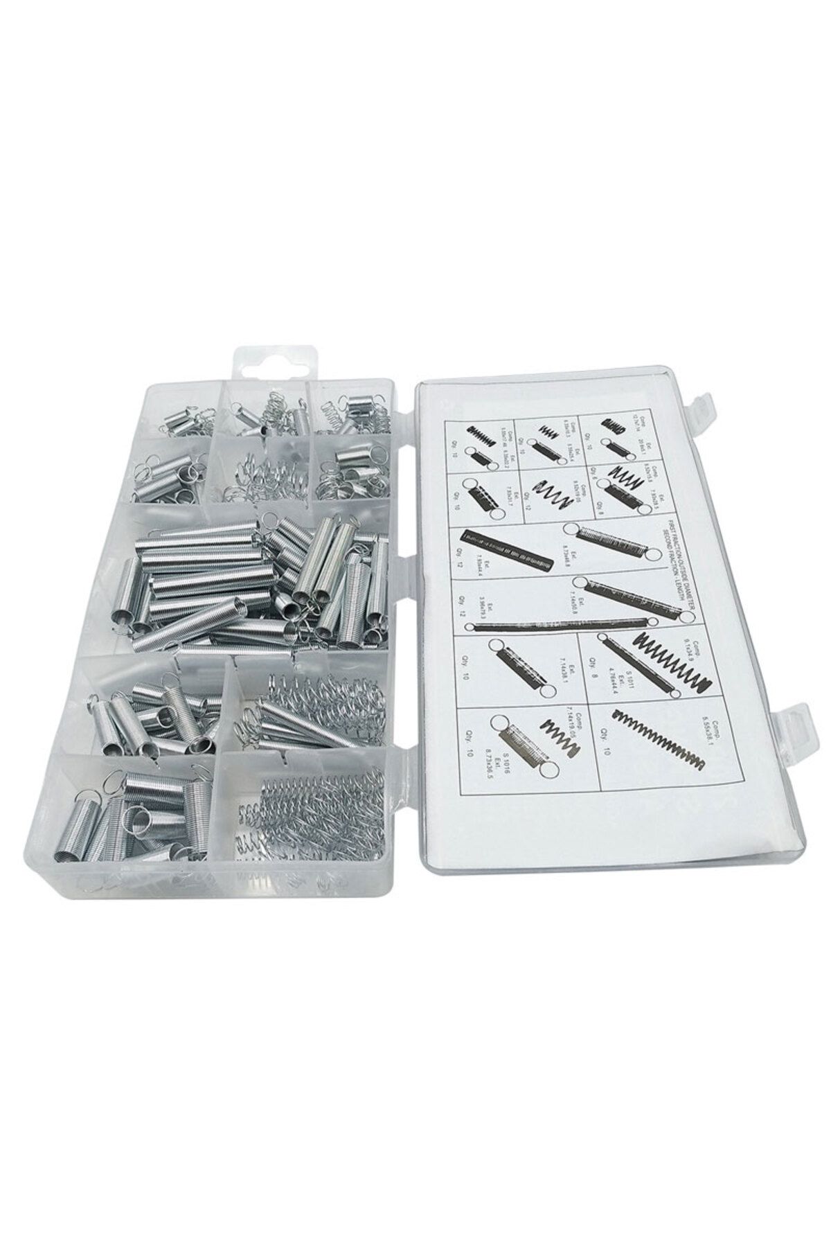 Choice-200pcs Set 200pcs Set Hardware Tension Spring Compression Spring Kit Electrical Hardware Torsional 5