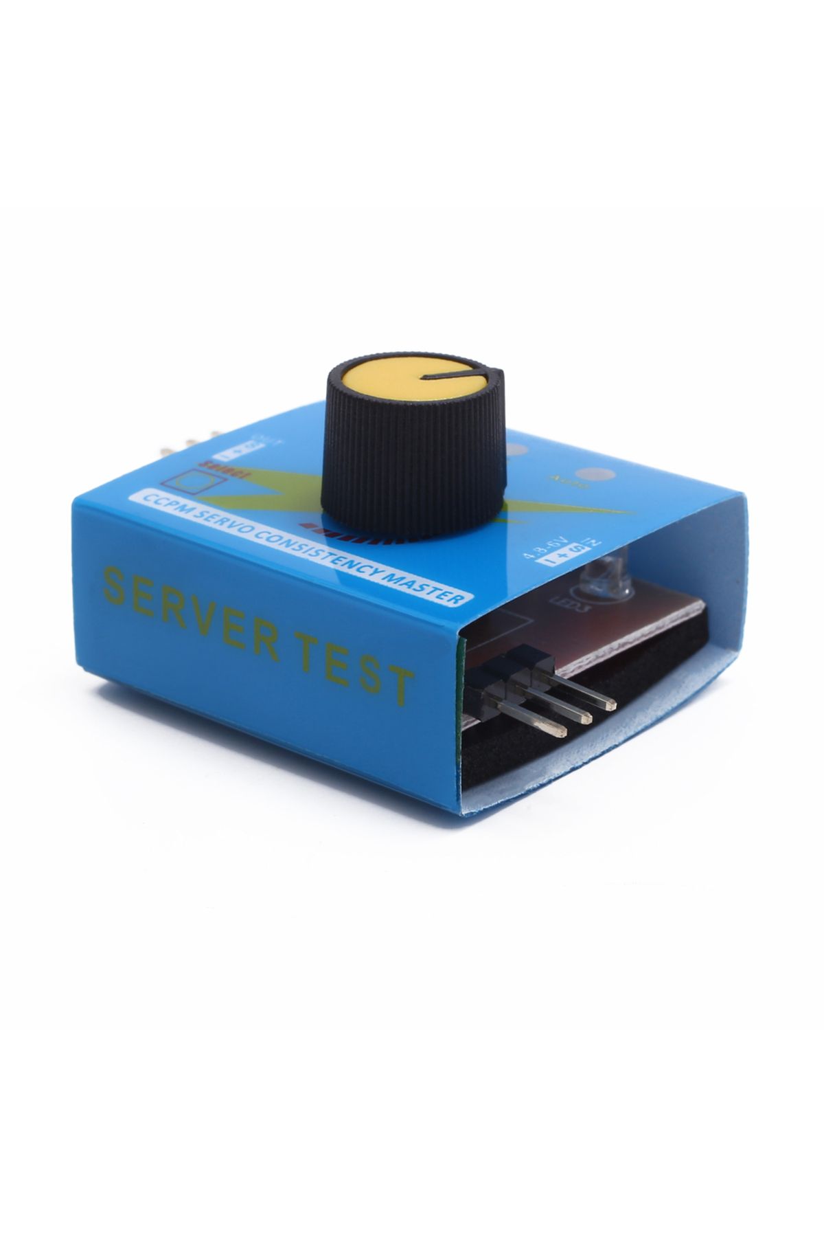 Si Tai&SH-Servo Tester Gear Test CCPM Consistency Master Checker 3CH 4.8-6V with Indicator Light 4
