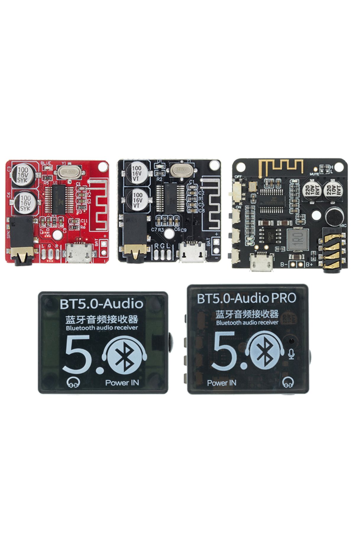 Choice-DIY Bluetooth Audio Receiver Board Bluetooth 4.0 4.1 4.2 5.0 MP3 Lossless Decoder Board Wireless ... 2