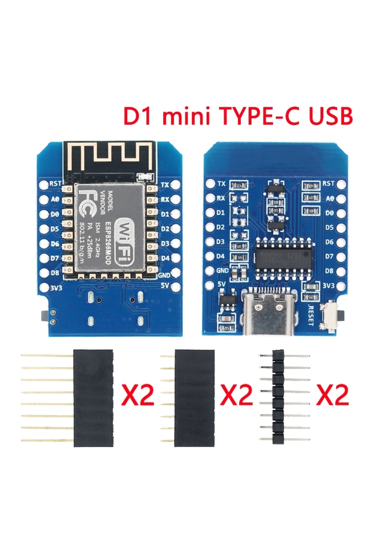 Choice-D1 Mini Type-c Usb Micro Usb/type-c Usb Wemos D1 Mini Pro V3.0.0 V4.0.0 Esp32 S2 Mini Wifi Developme 1