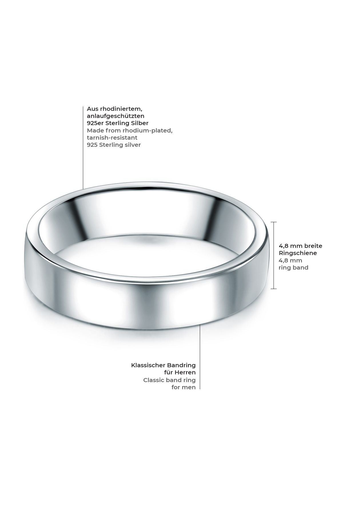 Trilani-Silberring Ring Sterling Silber 2