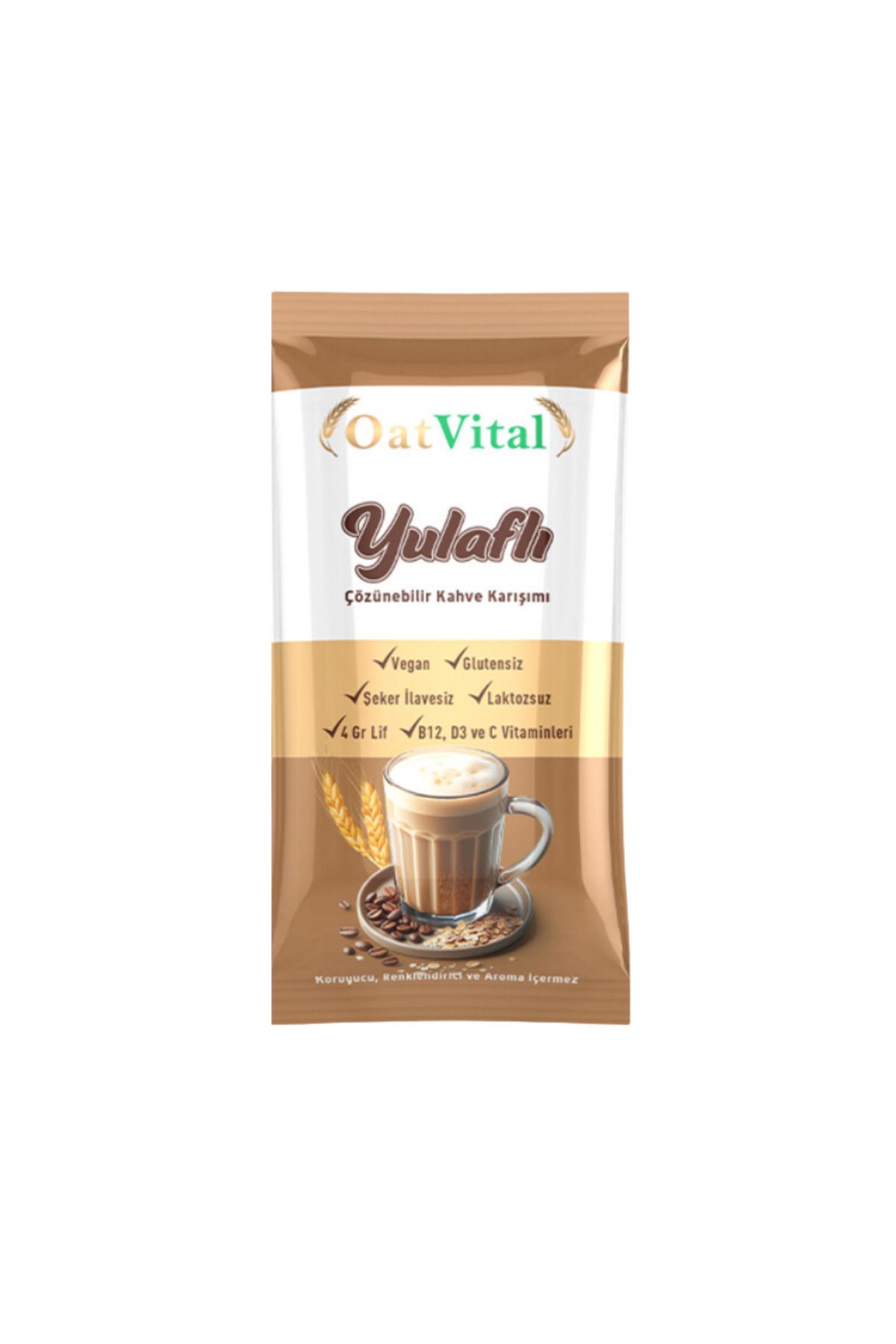 OatVital OATVİTAL Yulaflı Kahveli İçecek Karışımı 20g