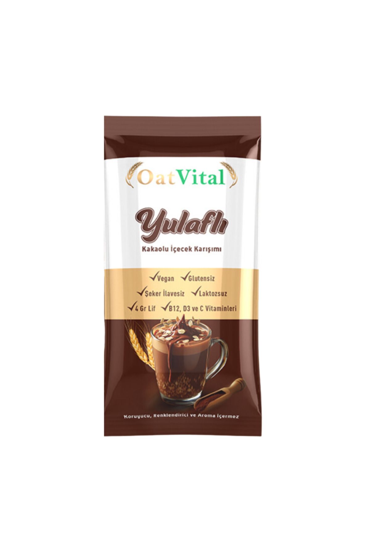 OatVital OATVİTAL Yulaflı Kakaolu İçecek Karışımı 20g