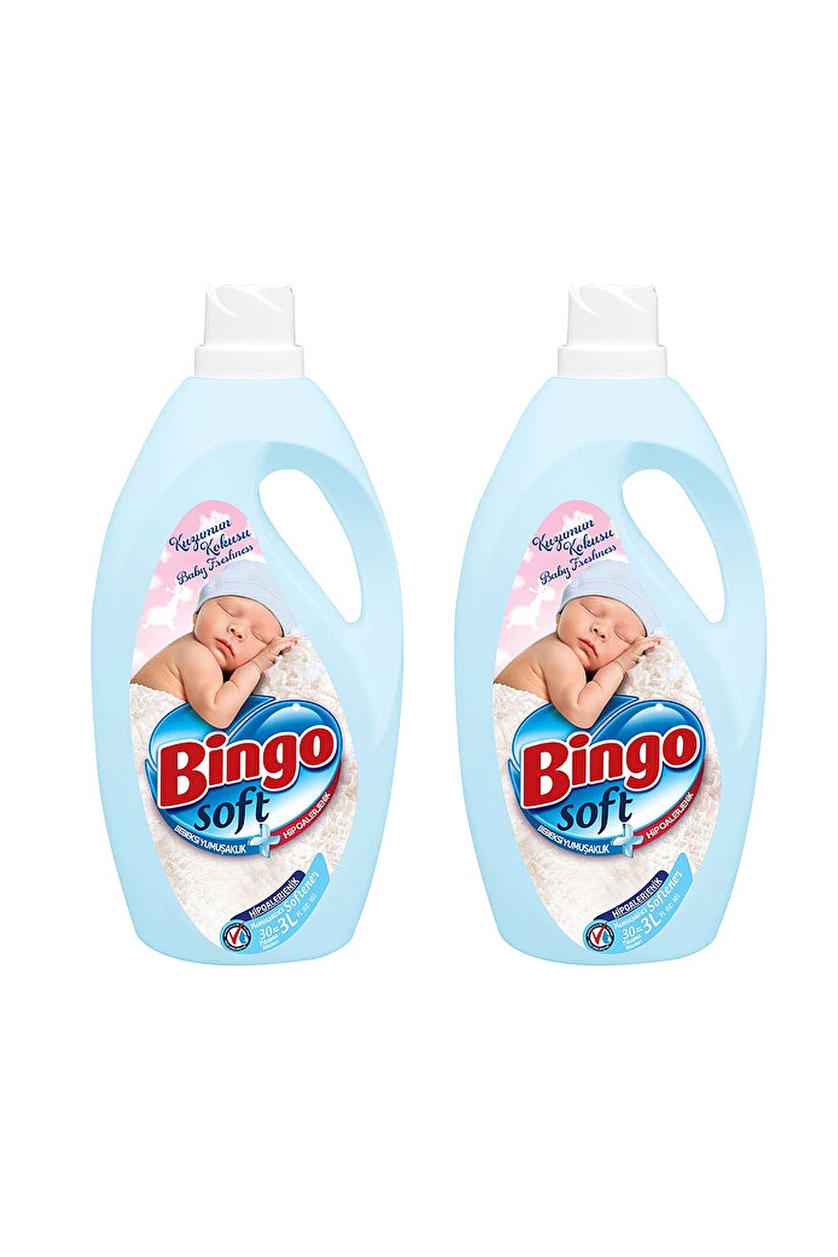 Bingo Soft Kuzumun Kokusu Çamaşır Yumuşatıcısı 3 lt x 2 Adet