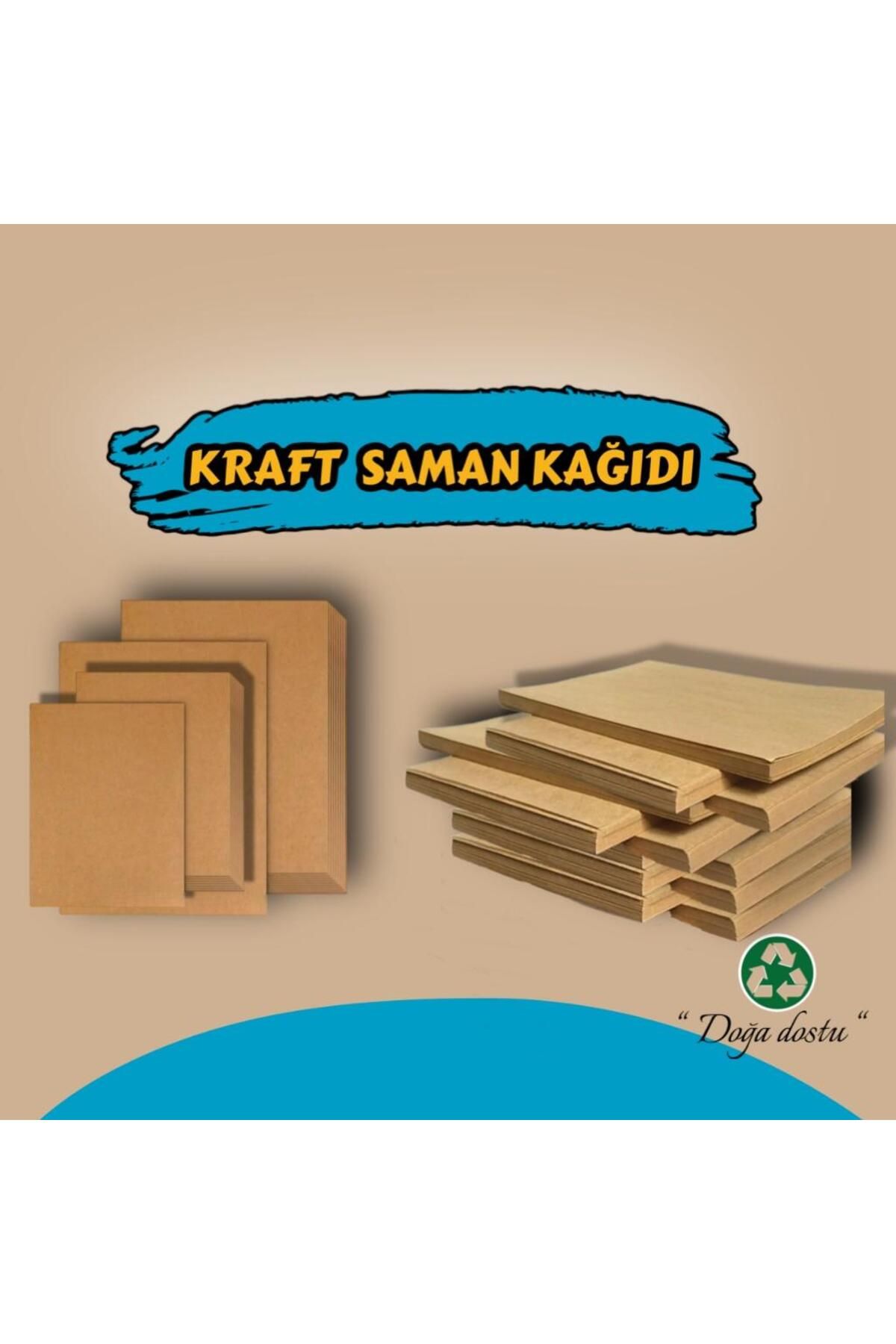 ORCOPY A4 SAMAN KAĞIDI, A4 KRAFT SAMAN KAĞIDI 50 ADET 165 GRAM