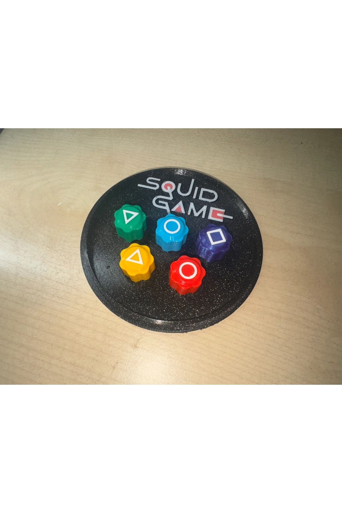 FLEXIS WE MAKE IT POSSIBLE FOR YOU-Squid Game Gongi Game 5Stone Colored Round Box 4