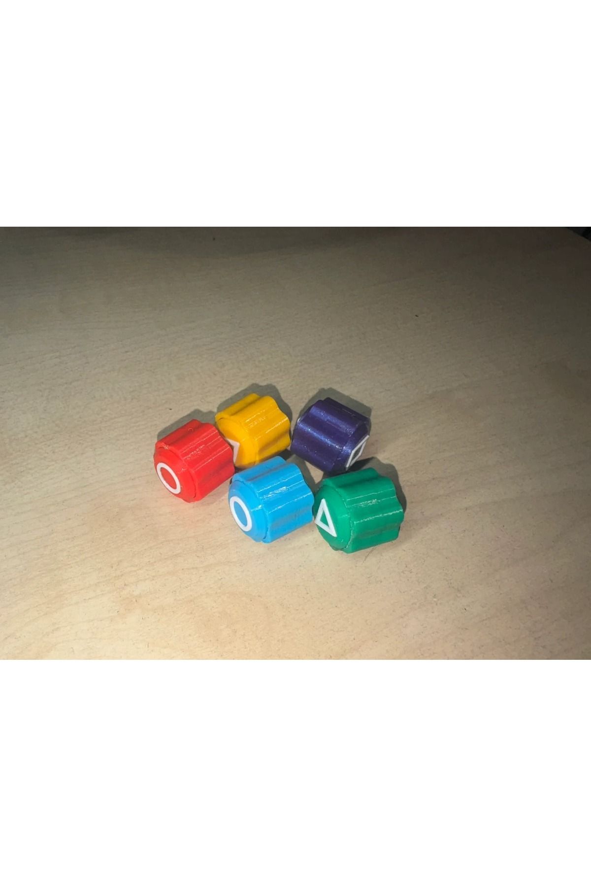 FLEXIS WE MAKE IT POSSIBLE FOR YOU-Squid Game Gongi Game 5Stone Colored Round Box 3