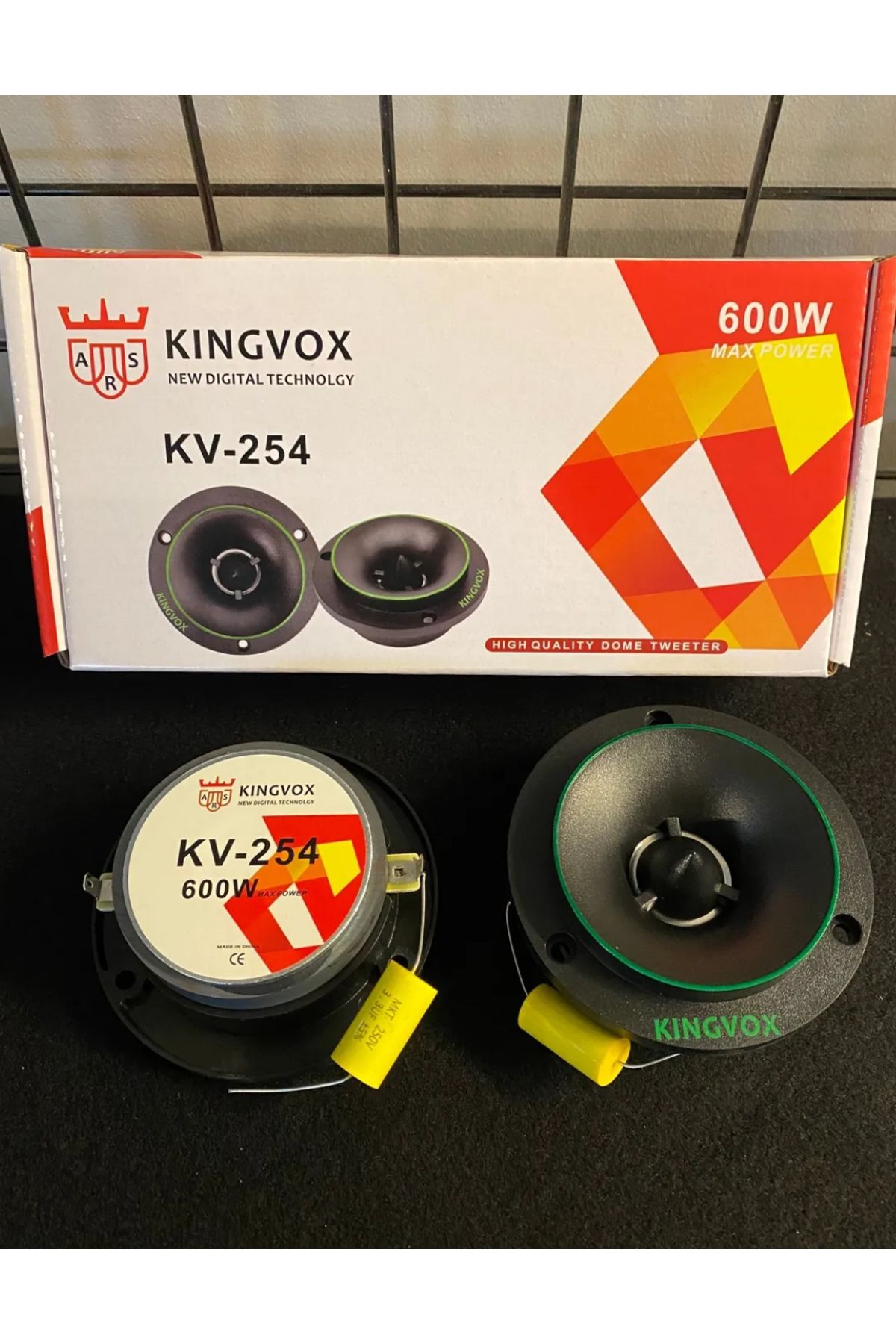 KİNGVOX KV-254 10 CM DOME TWEETER