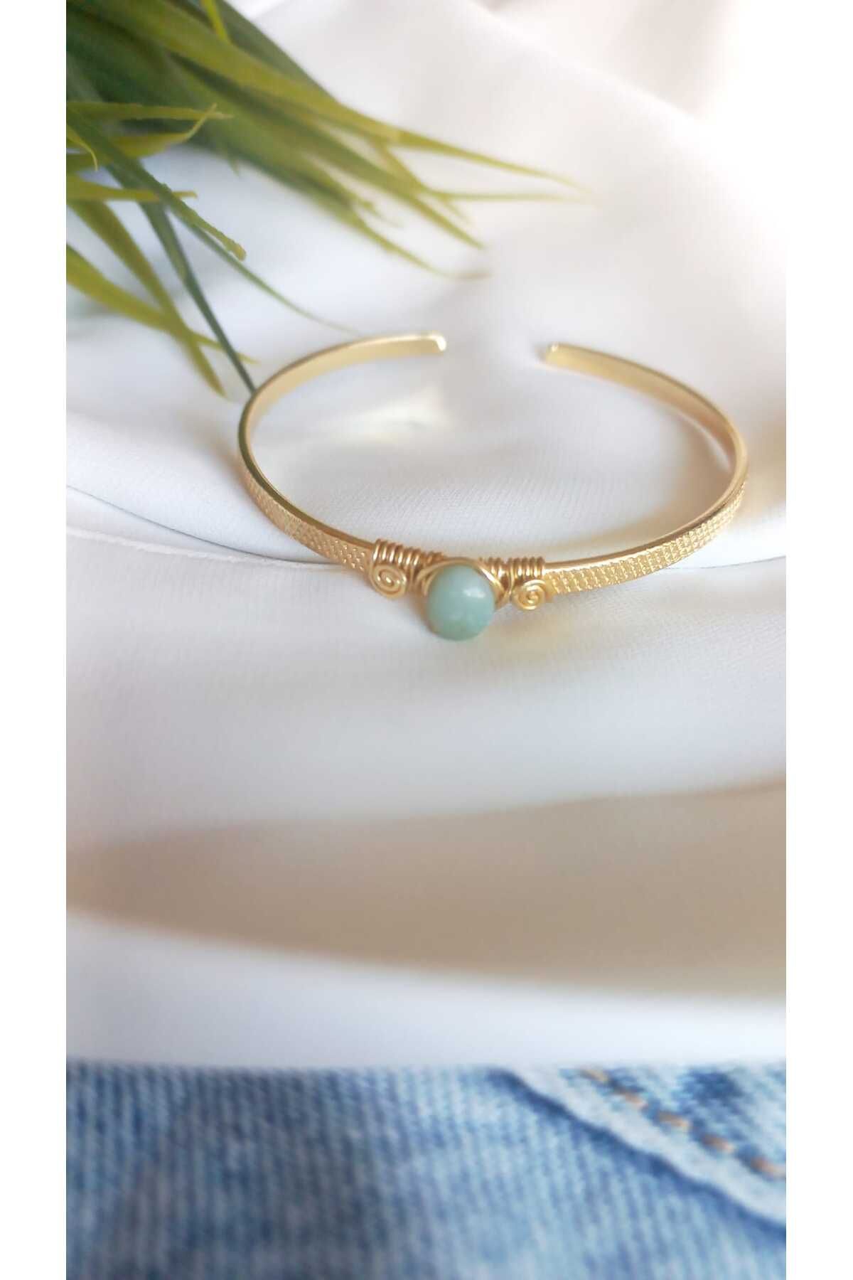 ZeynDesign-Amazonite Natural Star Bracelet 1