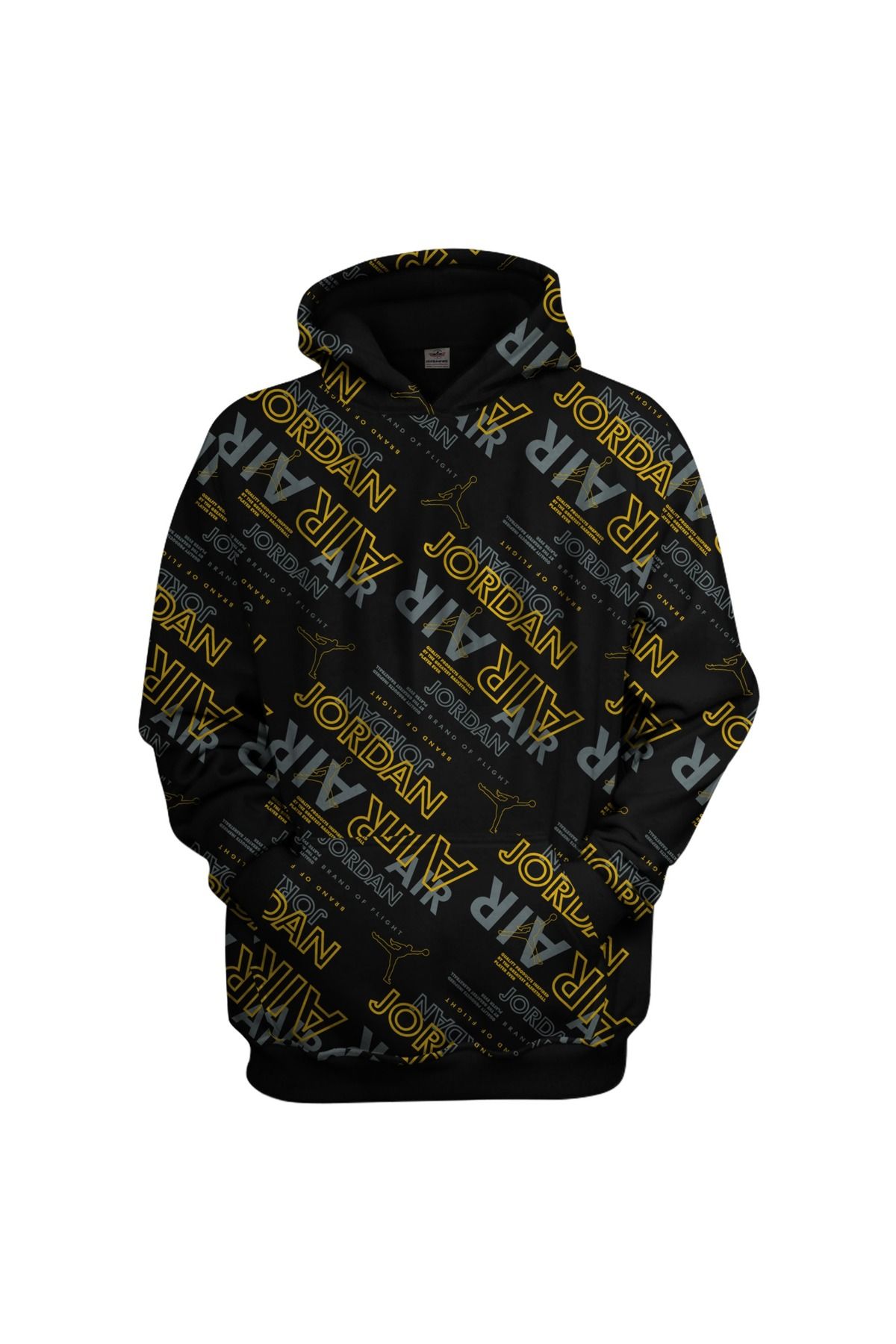 usateamfans Air Flight 3D Oversize Hoodie