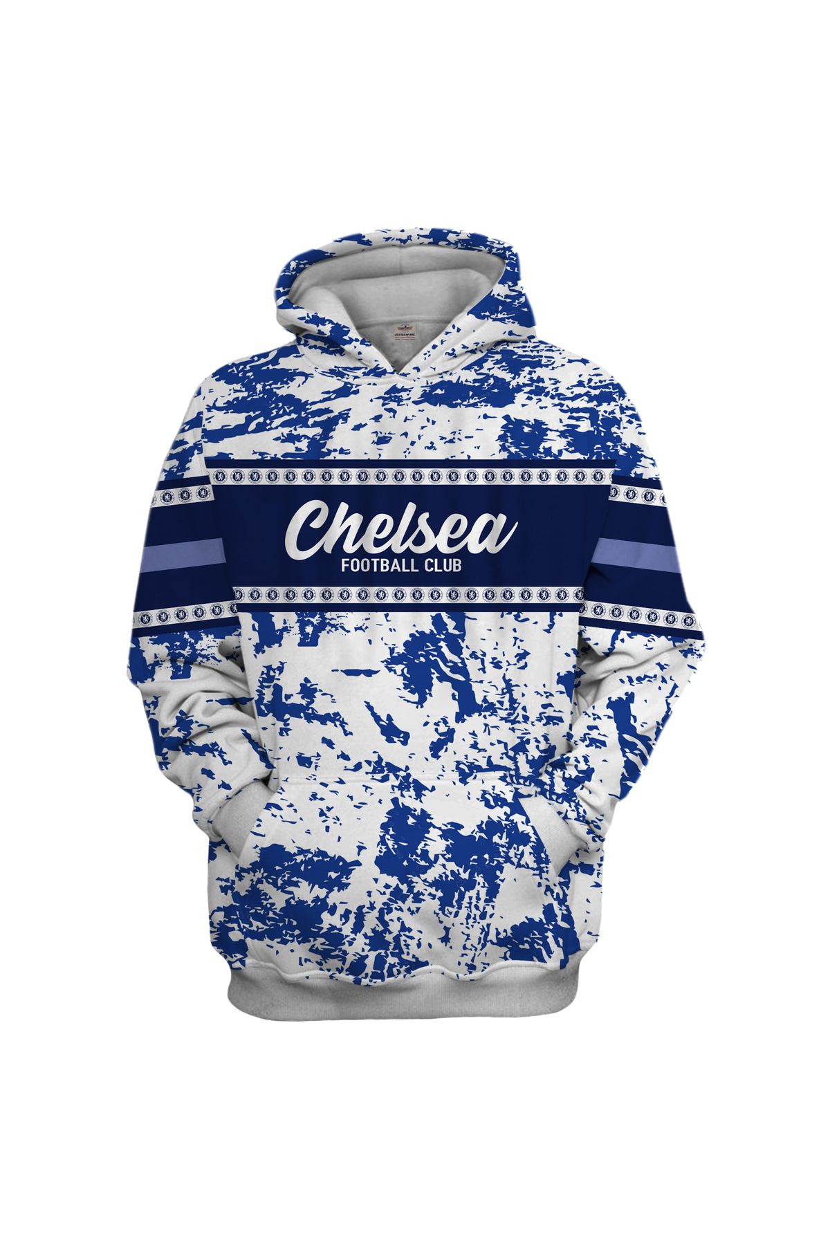 usateamfans Chelsea 3D Oversize  Hoodie