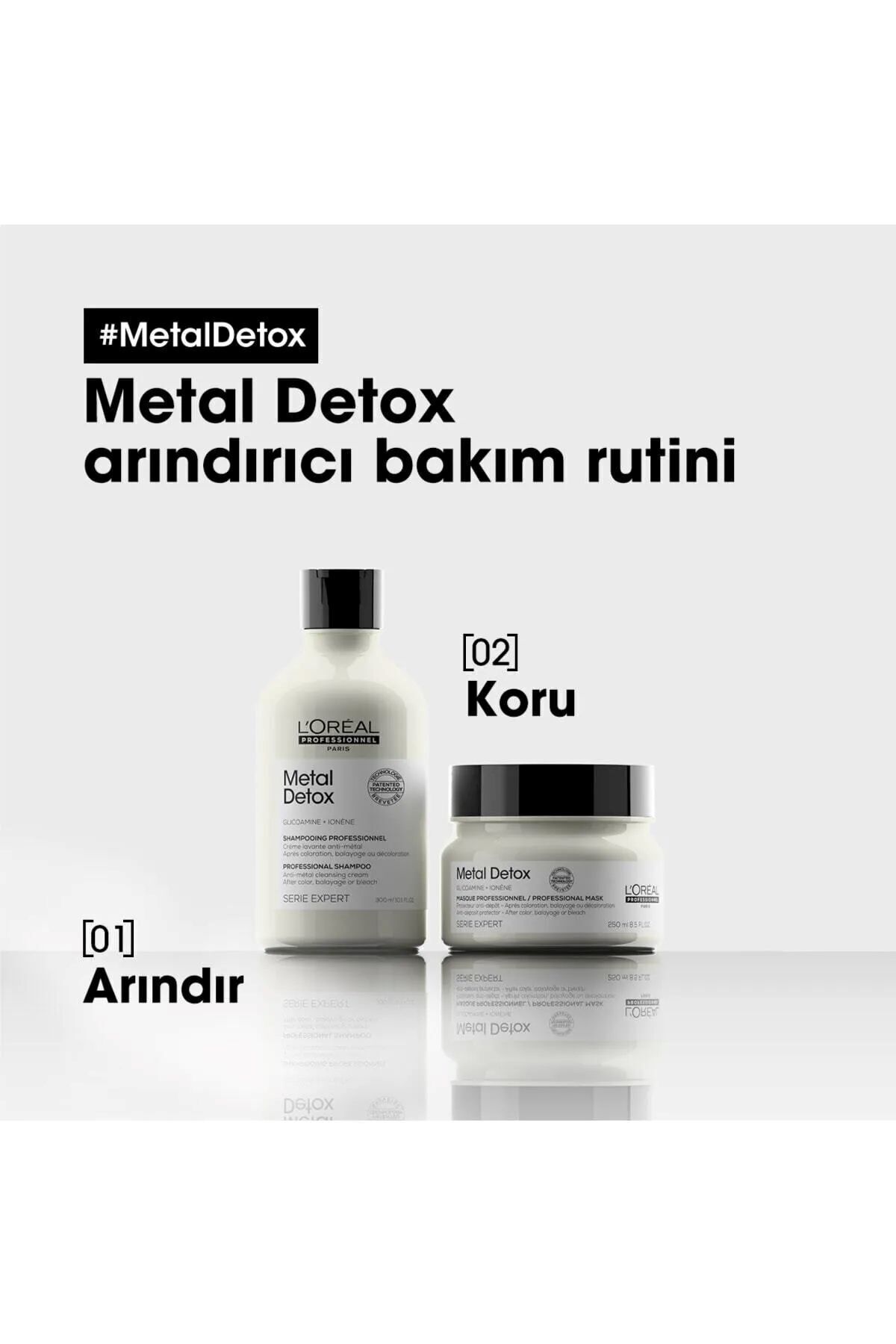 L'oreal Professionnel Saçı Kirden ve Kalıntılardan Arındıran Onarıcı Bakım seti KUAFOREVALORŞAMP76