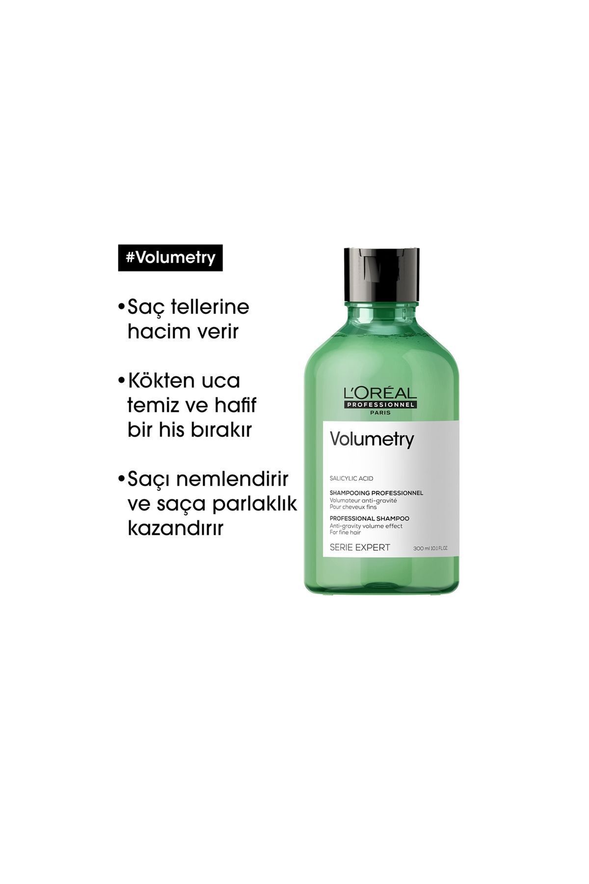 L'oreal Professionnel Professionnel Volumetry dinamik Şampuan 300 ml KUAFOREVALORŞAMP87