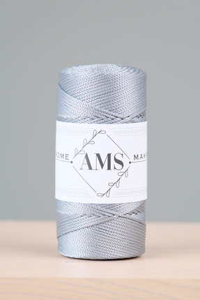 AMS 4mm-200gr Makrome İpi Polyester Makrome ipi Supla İpi ve Çanta İpi