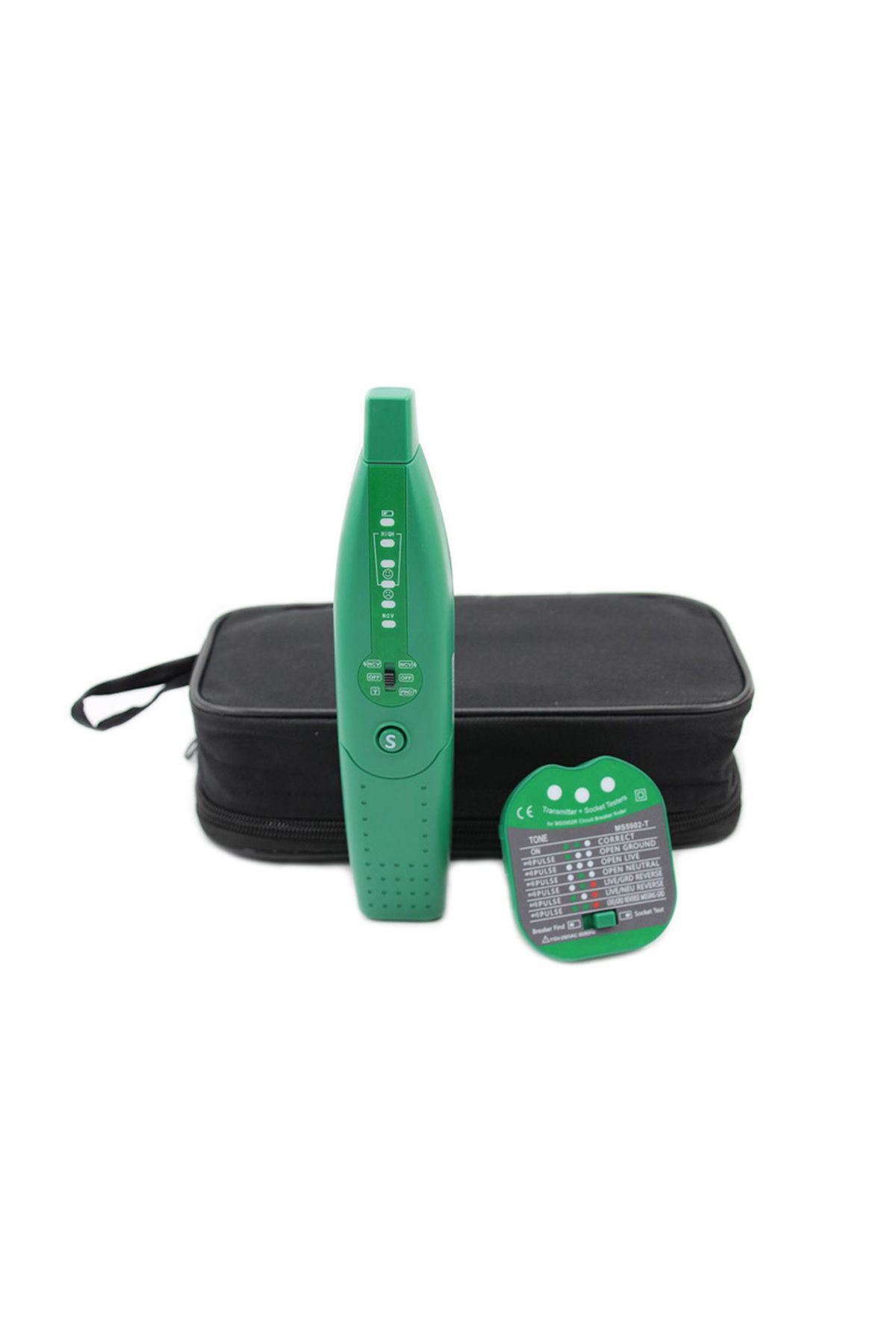 QHJIA-Uk Plug Ms5902 Automatic Multifunctional Circuit Breaker Finder Fuse Socket Tester With Analogue Rec 7