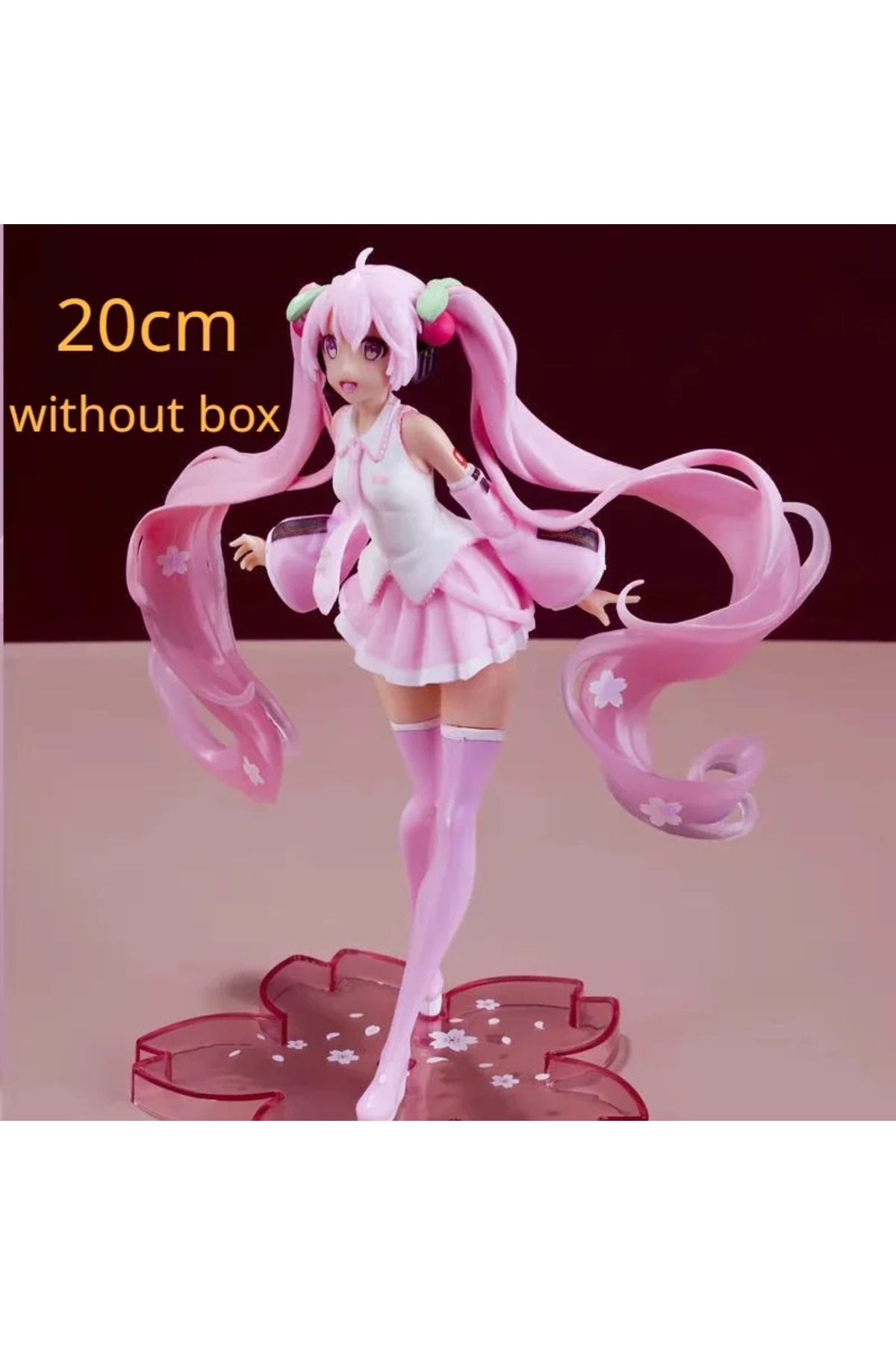 Choice-Anime Figure Collection: Hatsune Miku Statue Figurines and Case Widget 4