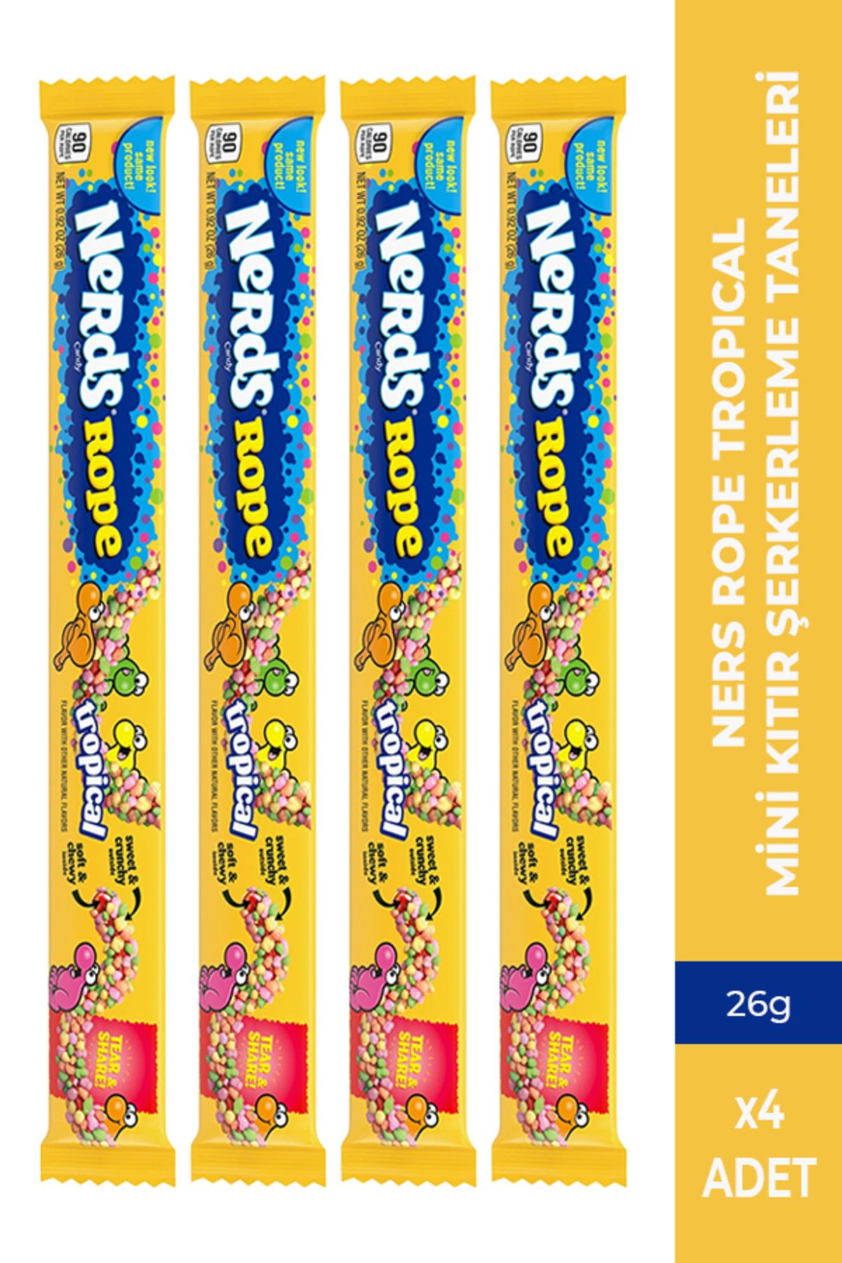 Nerds Rope Tropical 4x26GR