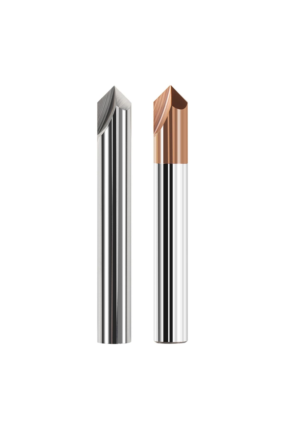 kakarot-HRC55 STEEL D6X50LX3F-90deg قاطع طحن كربيد إزالة الحواف V Grove Router 90 7