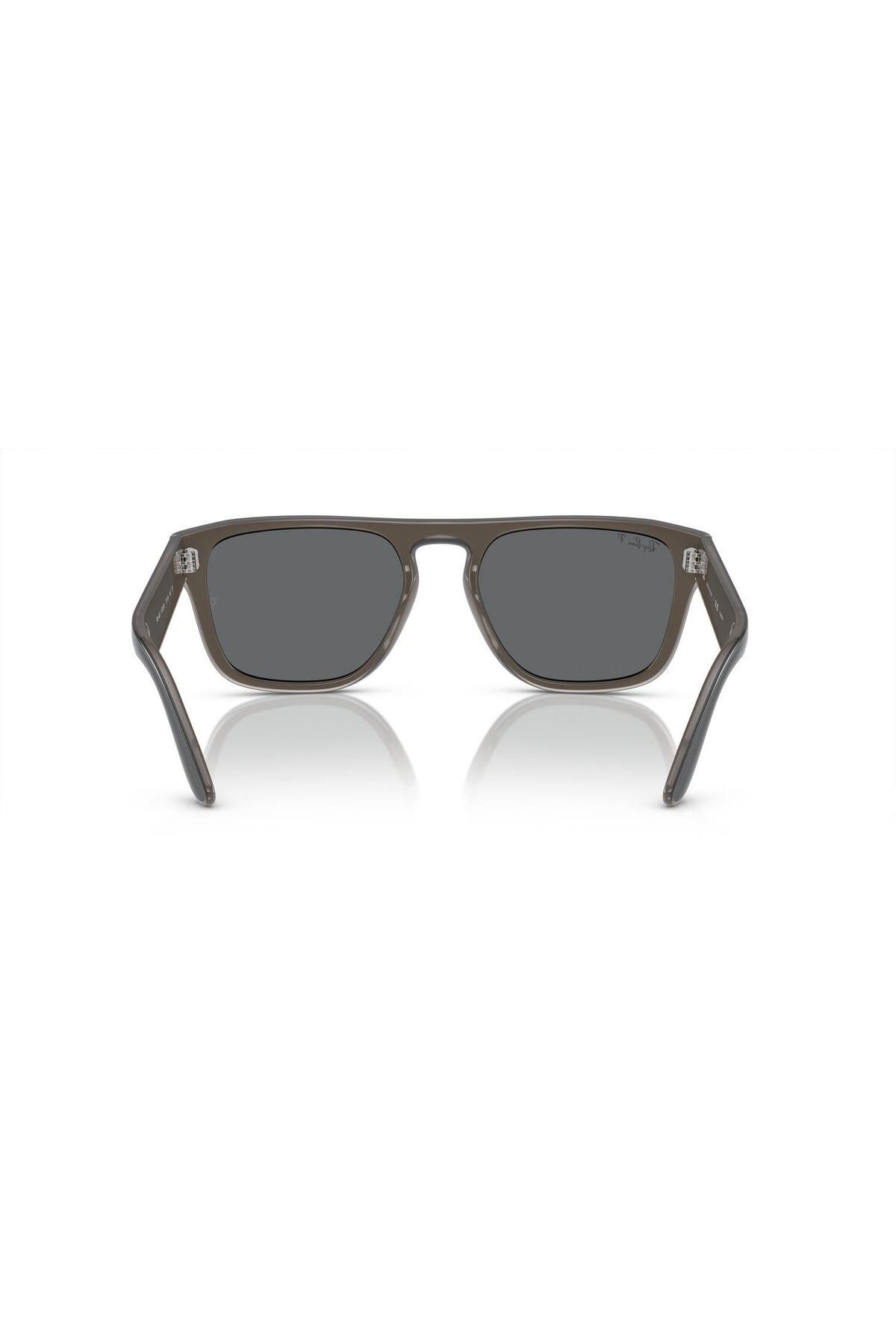 عینک آفتابی مشکی مردانه و زنانه سیاه 0RB4407 673381 57 یونیسکس Ray-Ban