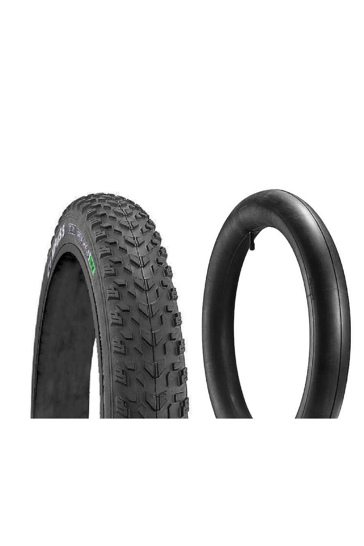 Compass 20x4.00 3mm Zırhlı 1 İç+1 Dış Fat Bike Lastik Seti