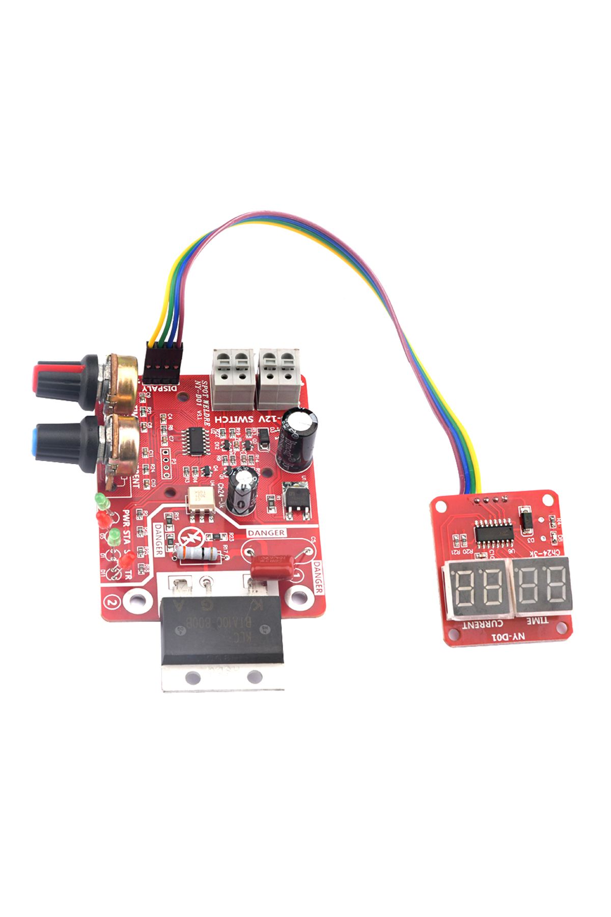 Choice-لوحة تحكم NY-D01 100A AC9-12V DIY 40A/100A لوحة تحكم آلة لحام نقطي لوحة لحام قابلة للتعديل 4