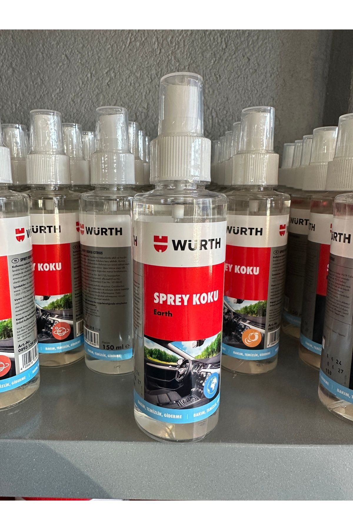 Würth Oto Sprey Koku  Earth 150ML Ortam ve oto kokusu