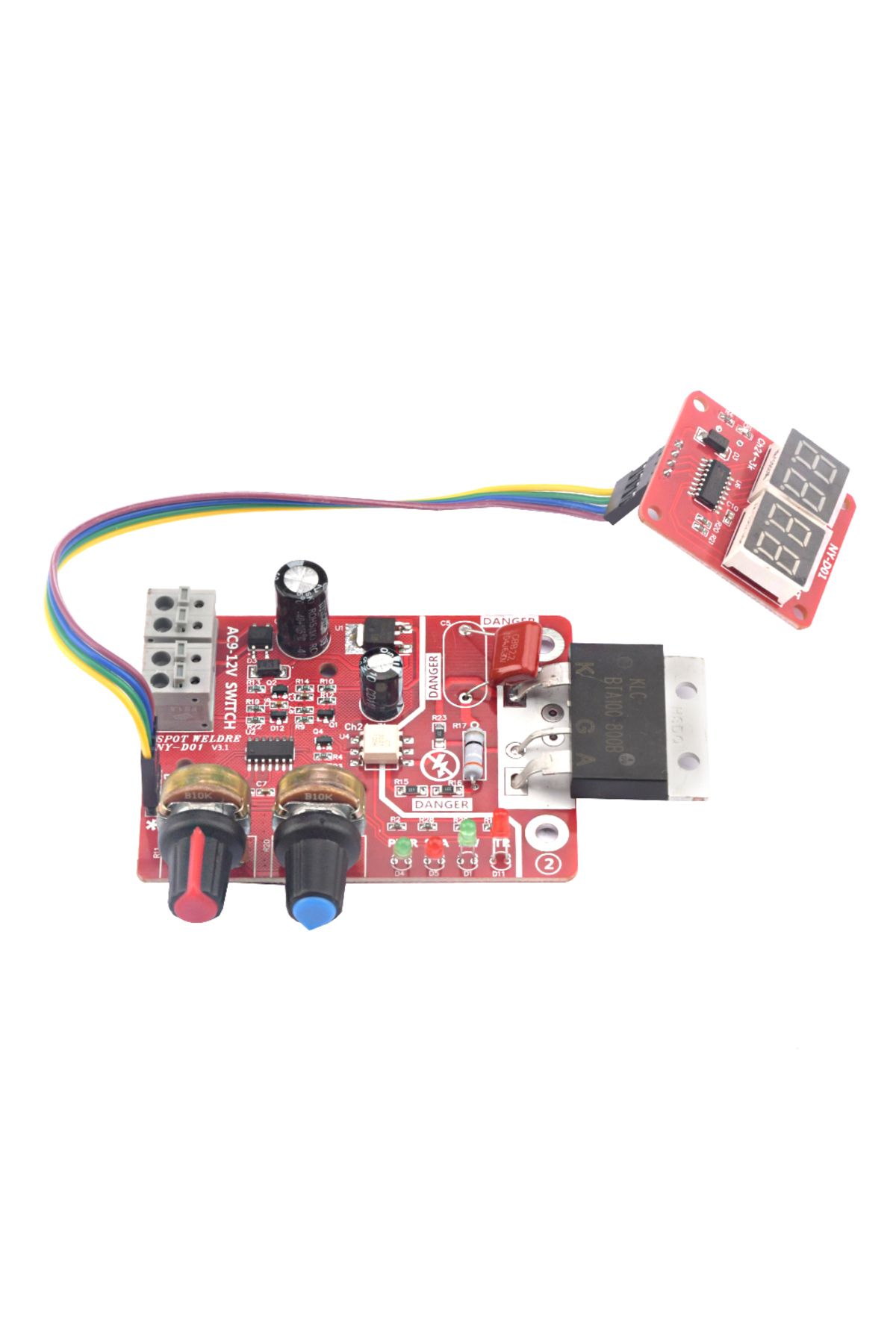 Choice-لوحة تحكم NY-D01 100A AC9-12V DIY 40A/100A لوحة تحكم آلة لحام نقطي لوحة لحام قابلة للتعديل 3