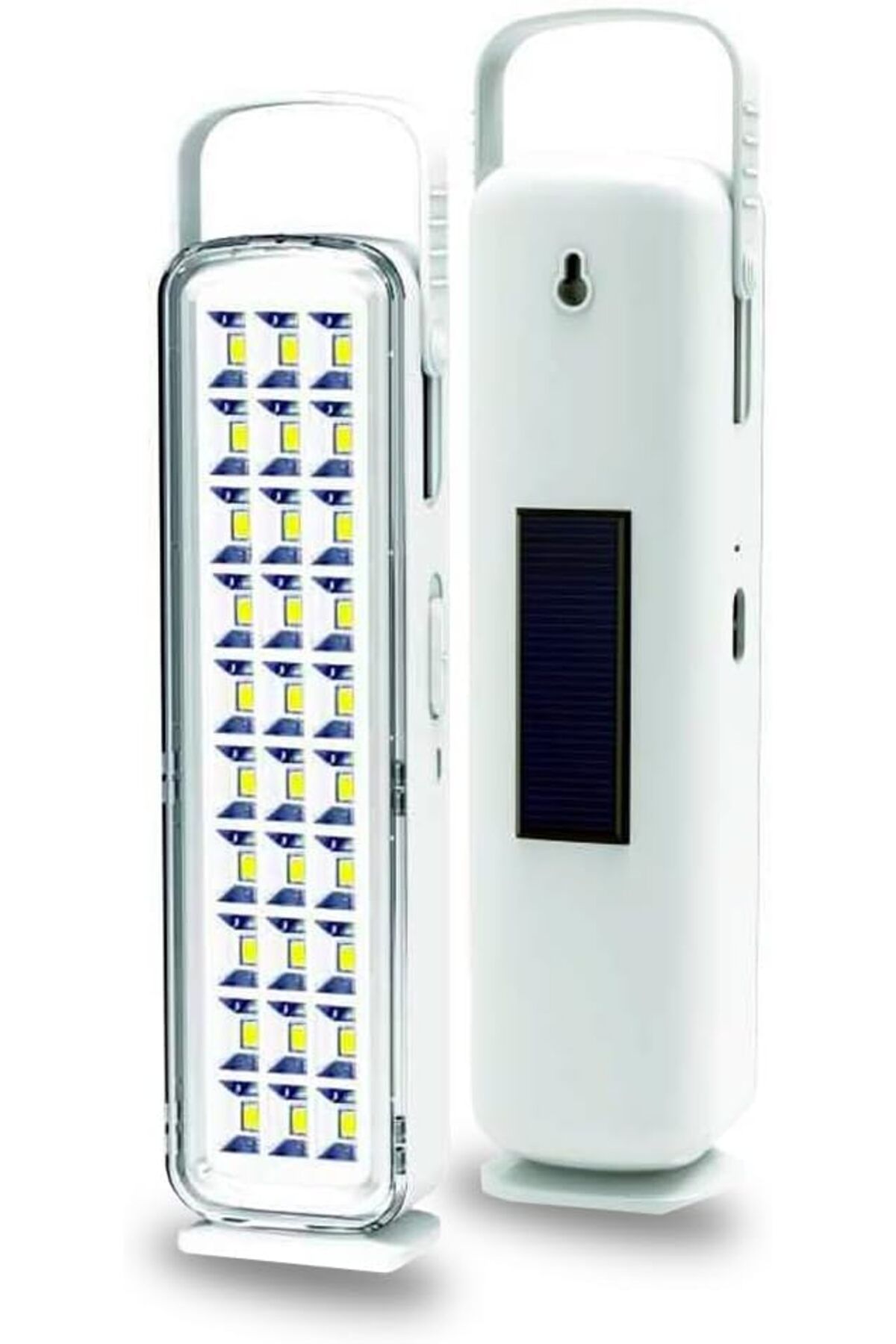 STOREMAX acelya 30 Ledli Solar Işıldak, 6500 Kelvin Beyaz Işık, Şarj Edilebilir 2000mAh Batarya, Taşın