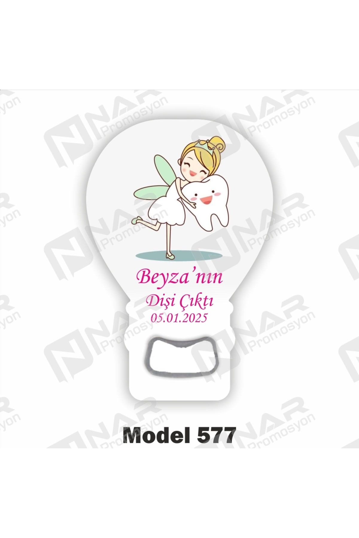 Nar Promosyon-30 Balloon Opener Magnets - Packaging Gift 1