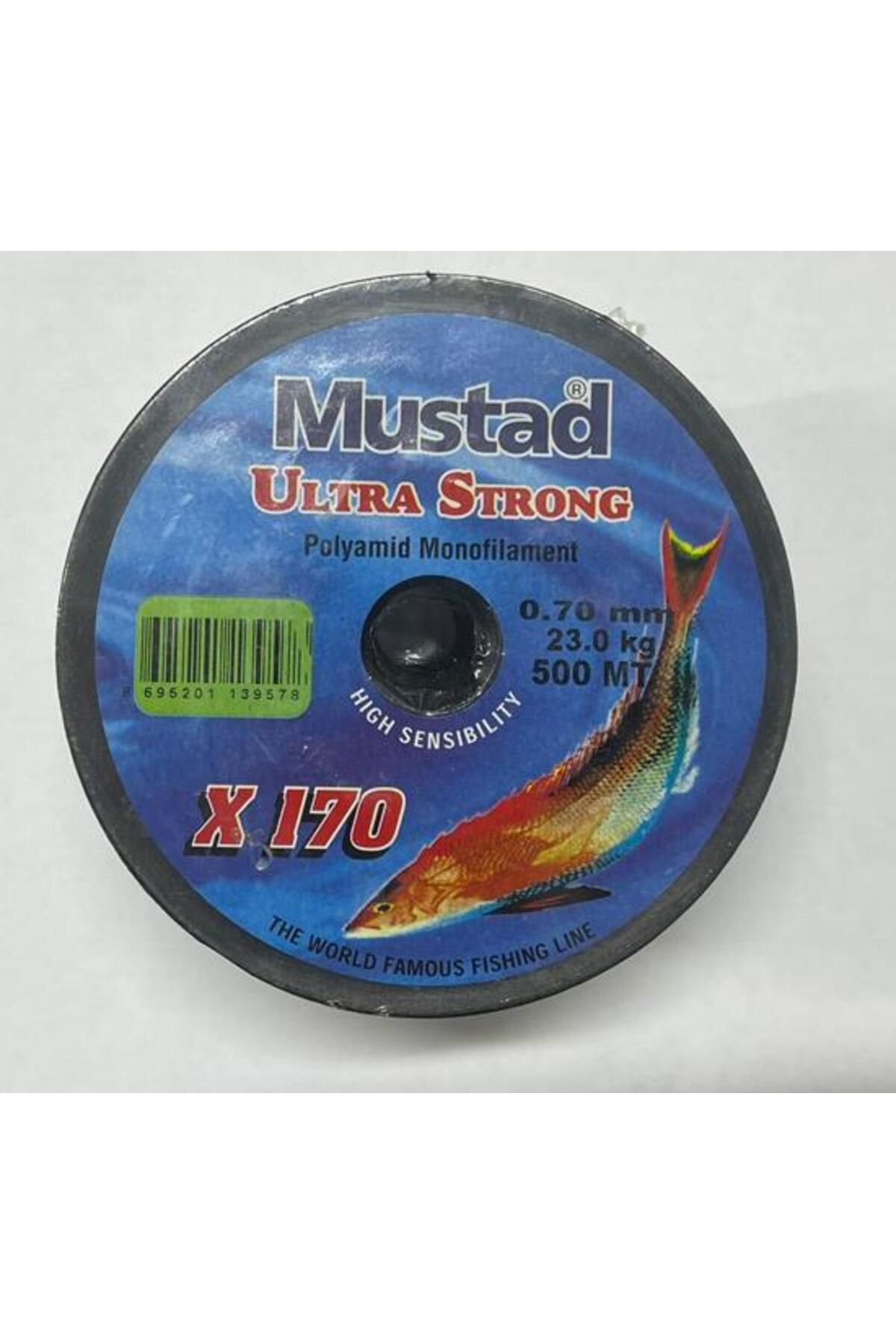 Mustad Ultra Strong 500 Mt 0.70 mm 23 Kg misina