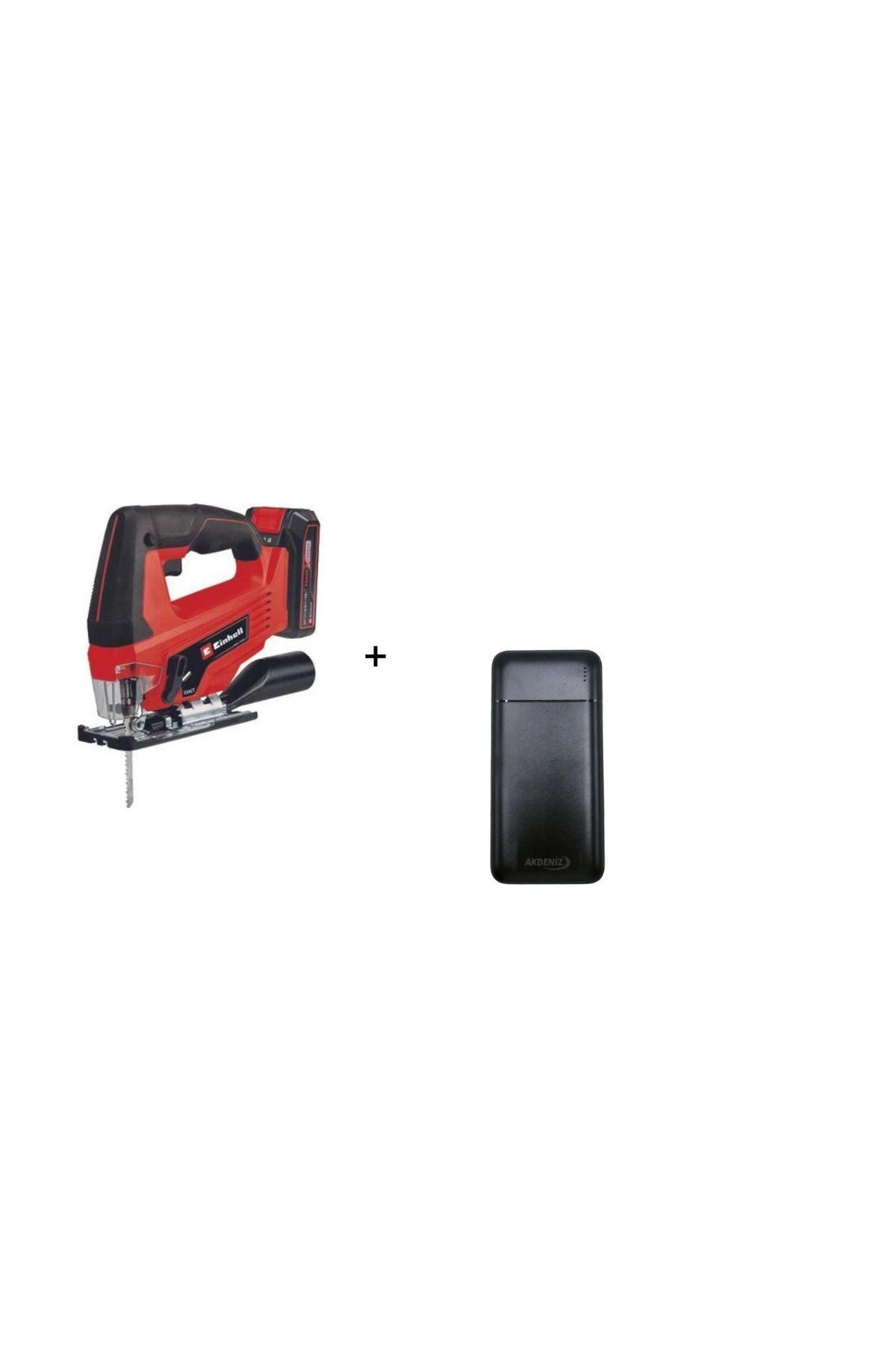 Einhell TC-JS 18 Li 1x2.5AH Akülü Dekupaj Testere + Akdeniz Taşınabilir Şarj Cihazı (Model: S125Q)