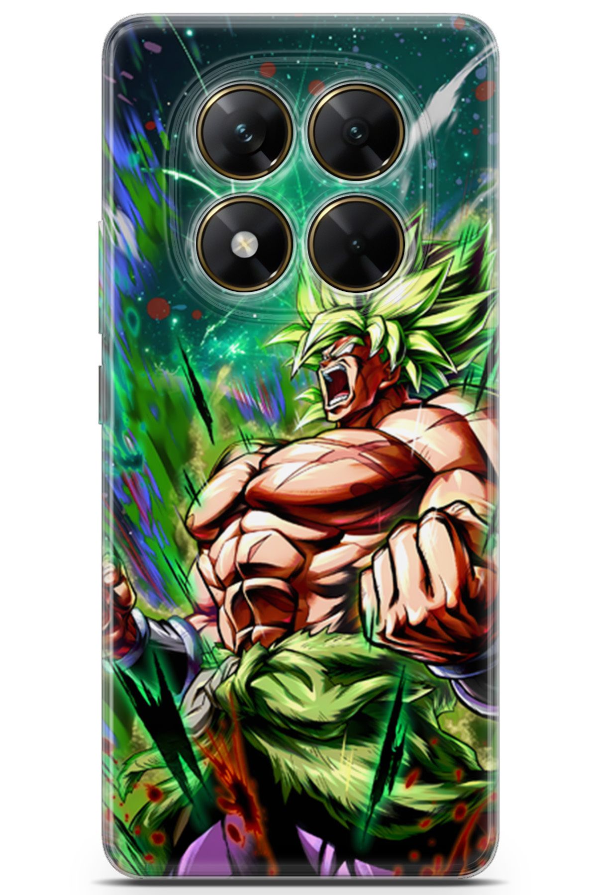 Uvilda Xiaomi Poco X7 uyumlu Anime 3 4K Kapak Saiyan Rage Dragon Ball