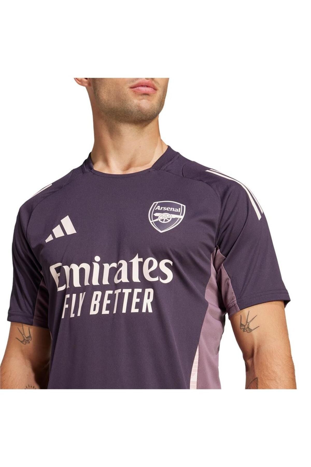 adidas-Arsenal Tiro 24 Men's Purple Football Jersey Jf2915 7