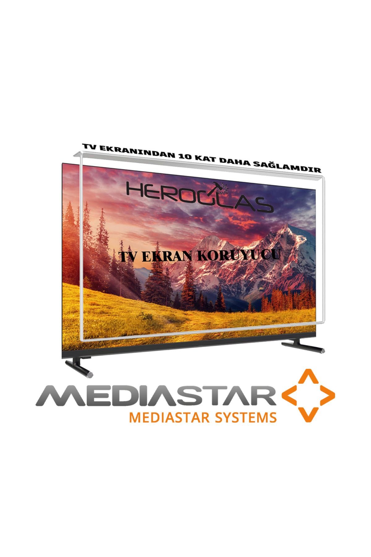 HEROGLAS MEDİASTAR         32LED02 32İNÇ TV EKRAN KORUYUCU