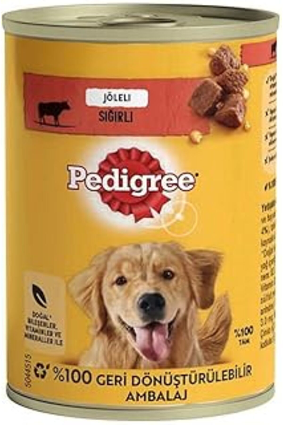 ZUHUDİ Pedigree Küçük Köpek Biftekli Kon Yaş , 400 Gram