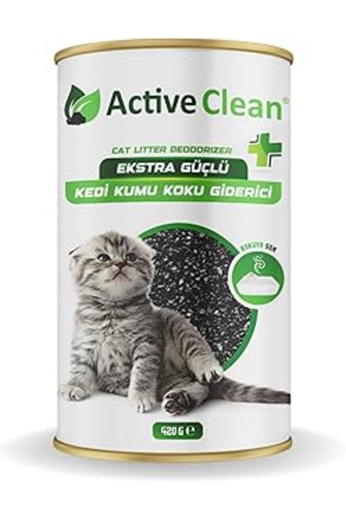 ZUHUDİ Active Clean Plus Kedi Kumu Koku Giderici 420 Gram