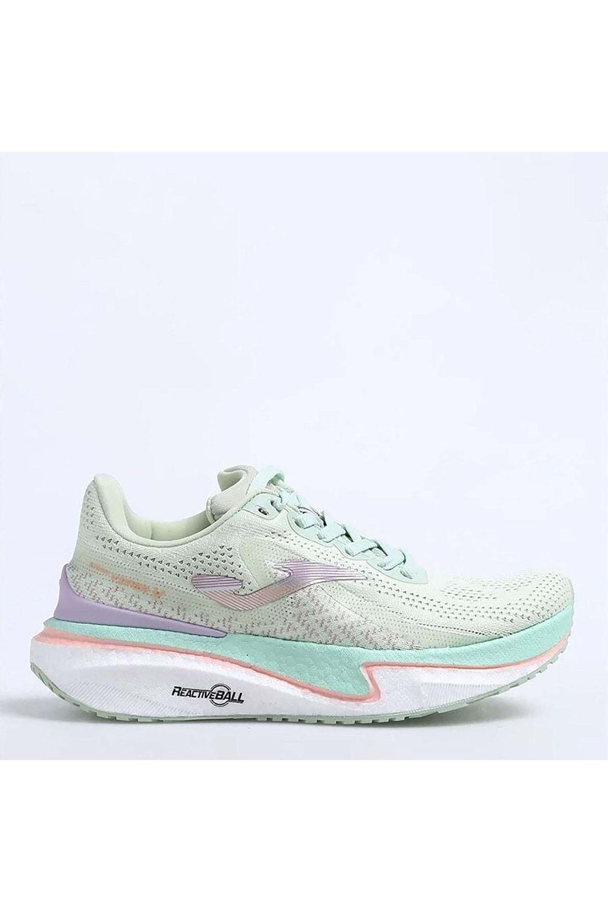 کفش دو و تمرین آبی زنانه فیروزه ای در حال رانینگ طوفان LADY 2427 Joma