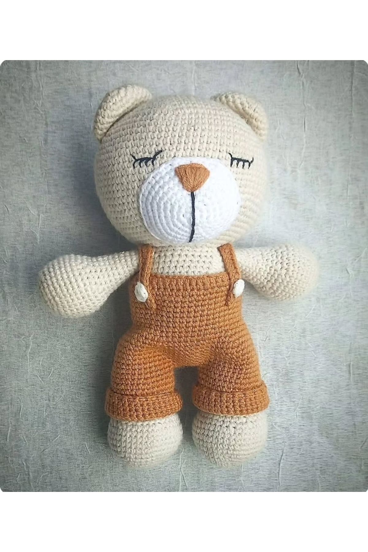 Damla Amigurumi Uykucu Ayıcık