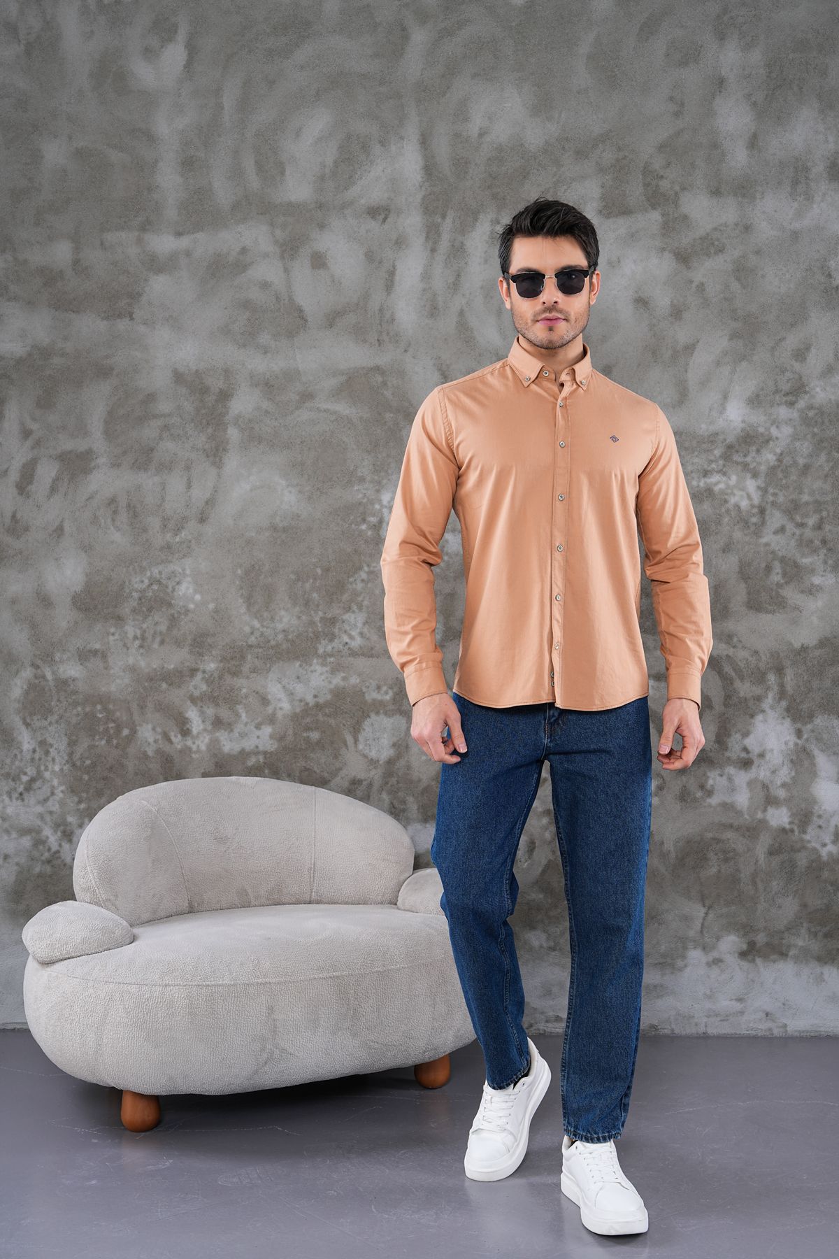 youknitwear you Riera Spain Stayle Cotton Shirt