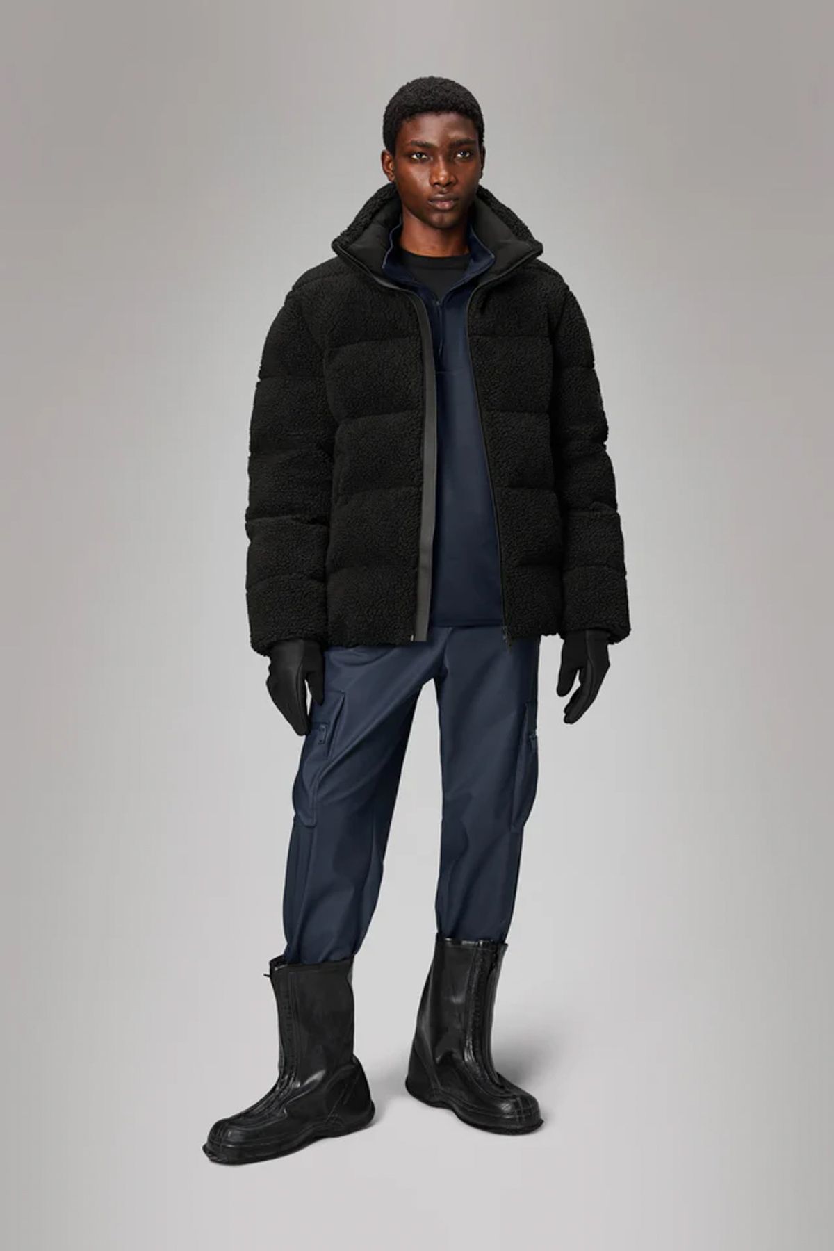 Rains-Kofu Vision Fleece Puffer Jacket T3 - Μπουφάν 4