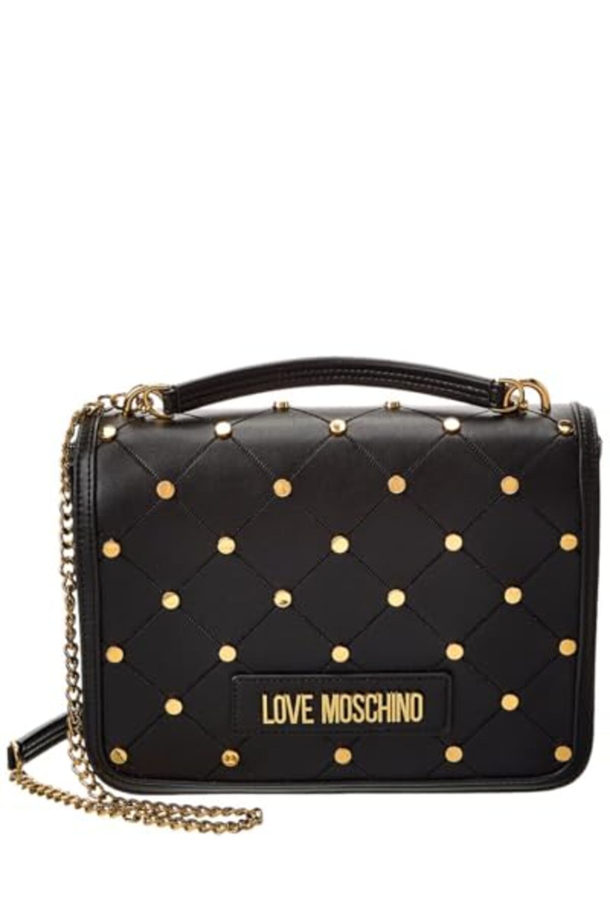 Love Moschino Dámska/dievčenská taška cez rameno ČIERNA