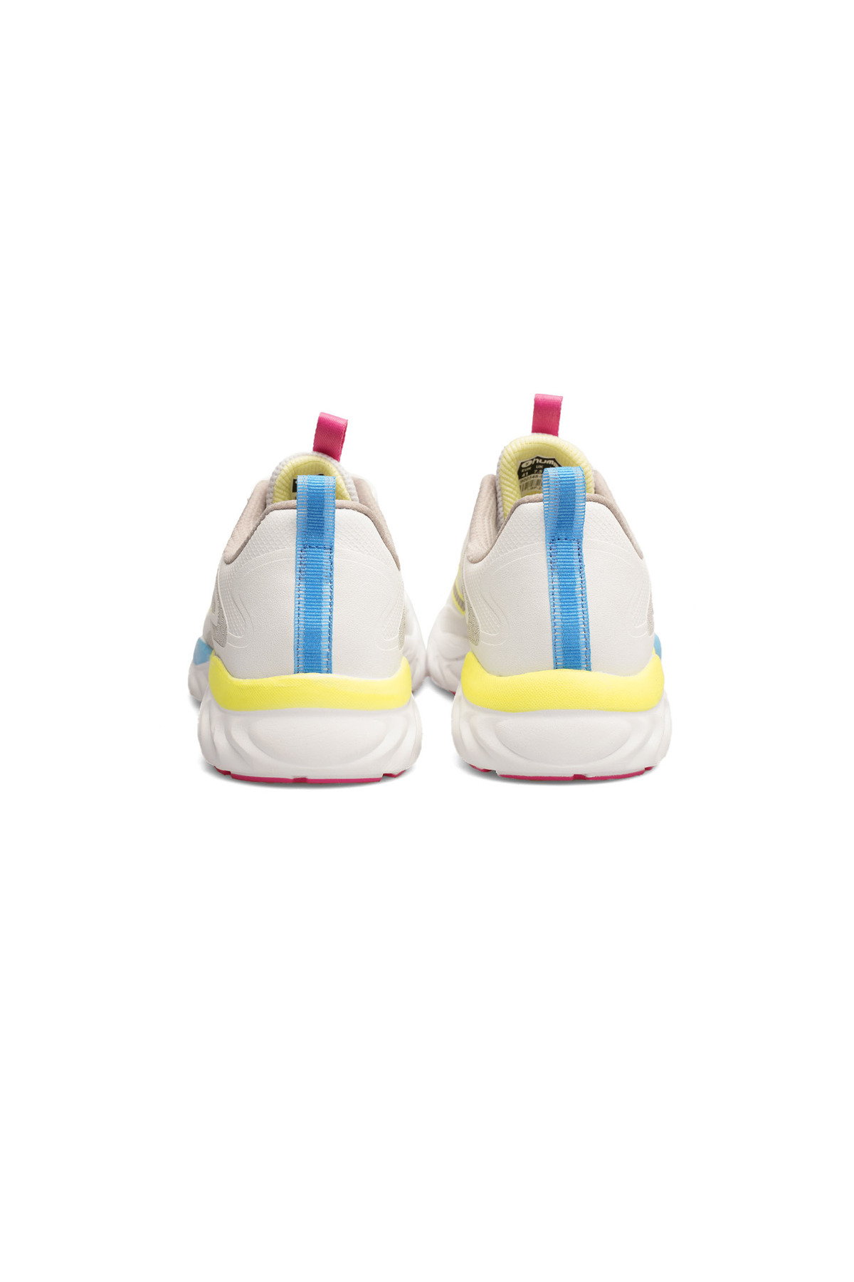 کفش اسنیکر هامل مردانه چرم مصنوعی سفید بیسیک راسته      کژوال/روزمره | hummel 900548-9233 TR - تصویر 4
