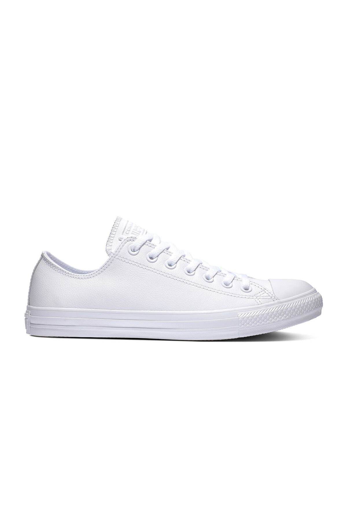 converse-Chuck Taylor All Star Tonal Leather (Genuine Leather) Unisex White Sneaker 1