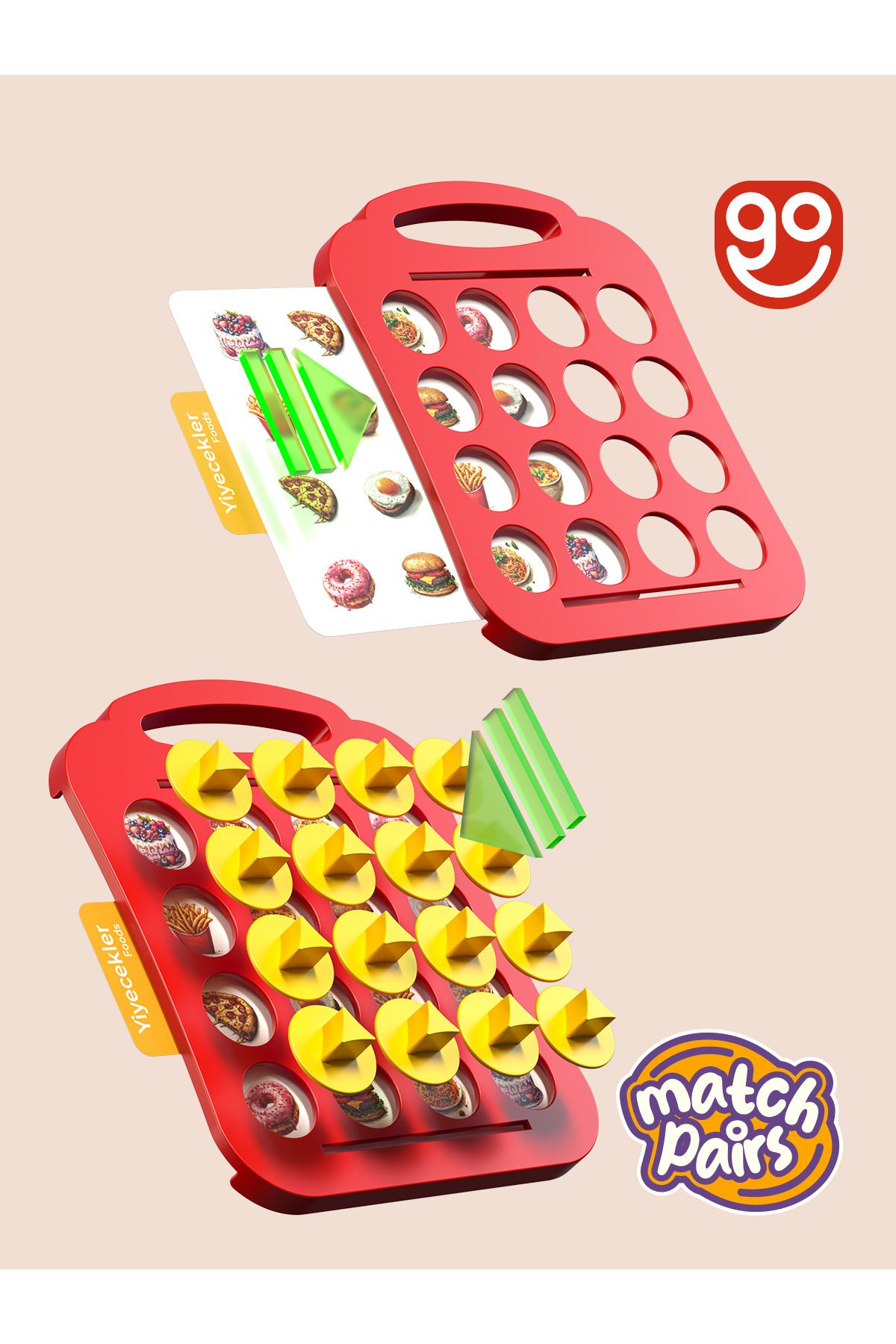 Go Toys-Educational Memory Matching Game - Match Pairs 2