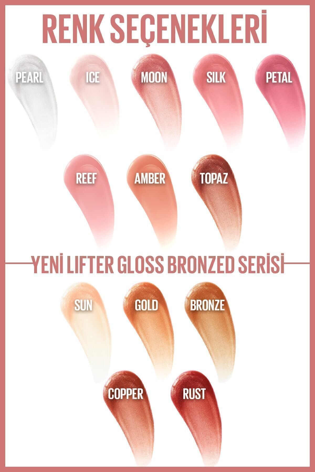 Maybelline New York-003 Moon Lifter Gloss Feuchtigkeitsspendender und Lipgloss 7