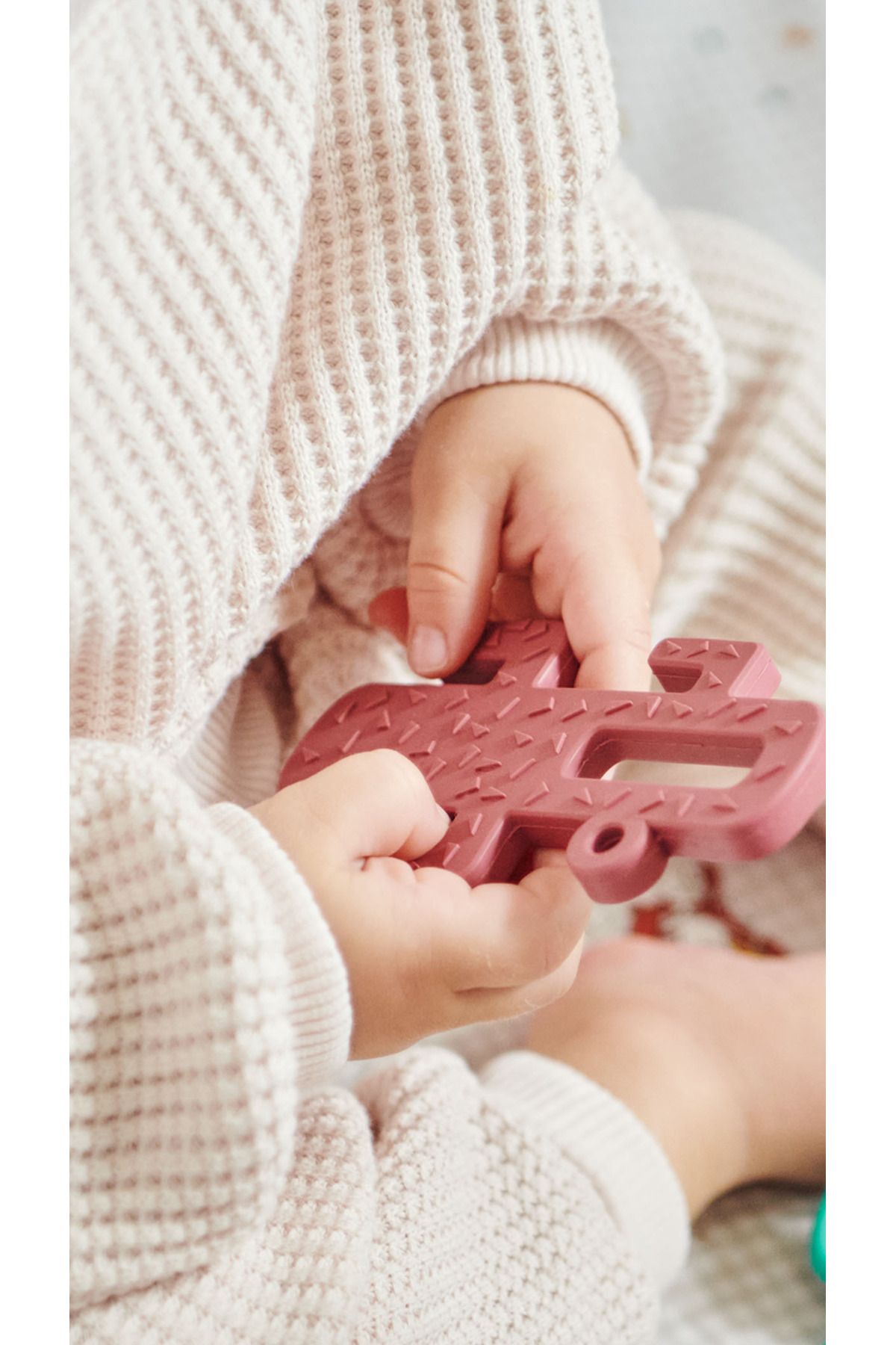 OiOi Silikon Diş Kaşıyıcı Kaktüs - Velvet Rose fotoğrafı 5 (önizleme)