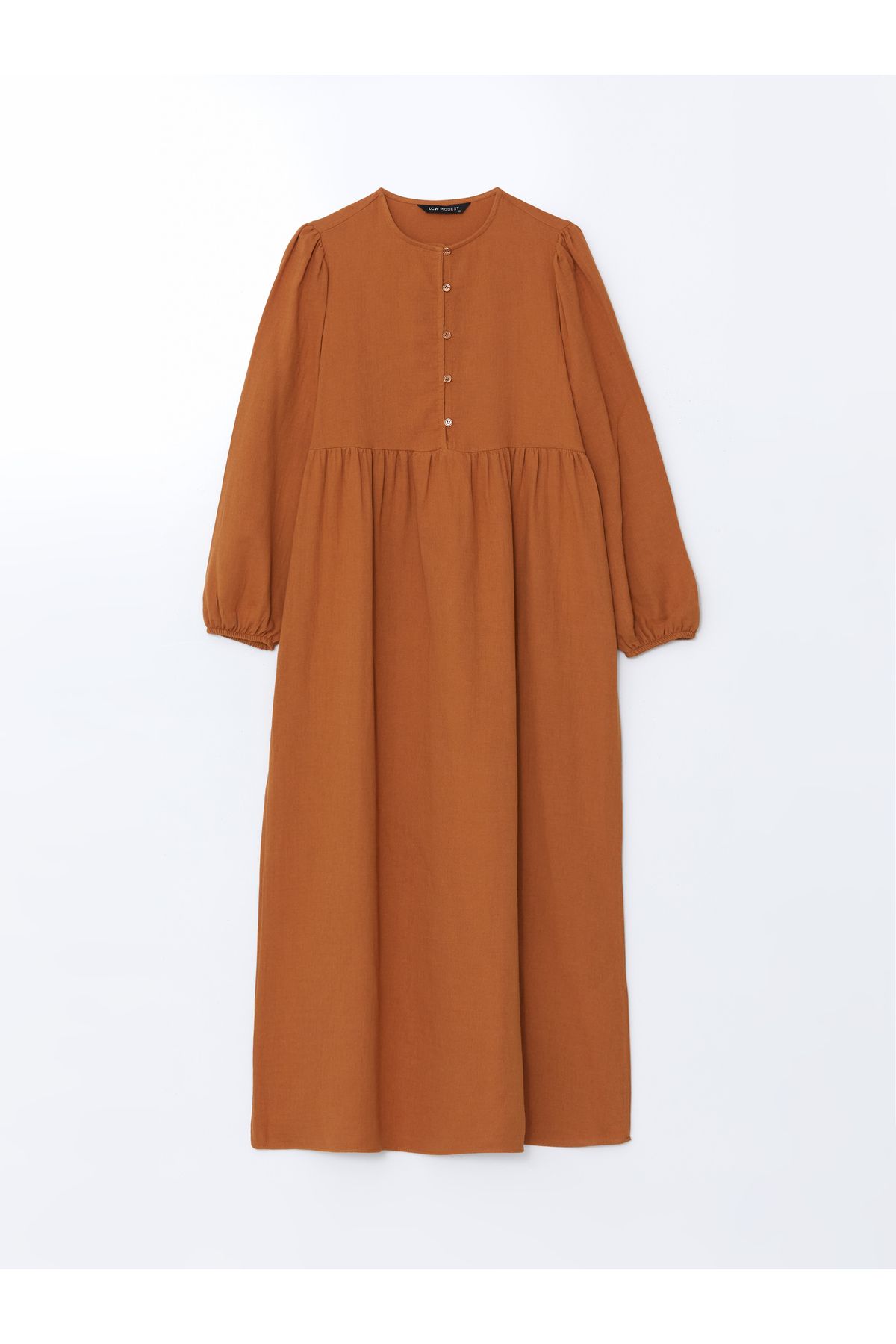 LC Waikiki-Damenkleid mit Rundhalsausschnitt 5
