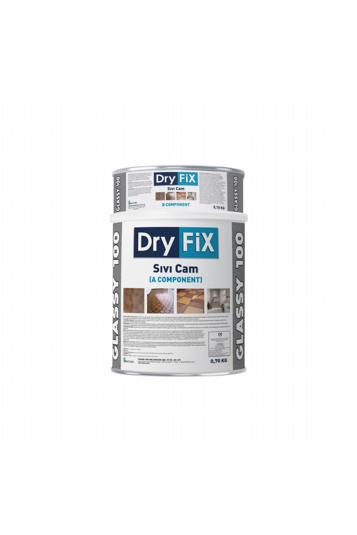 Dryfix Glassy 100  Sıvı Cam Kaplama 0,8 Kg